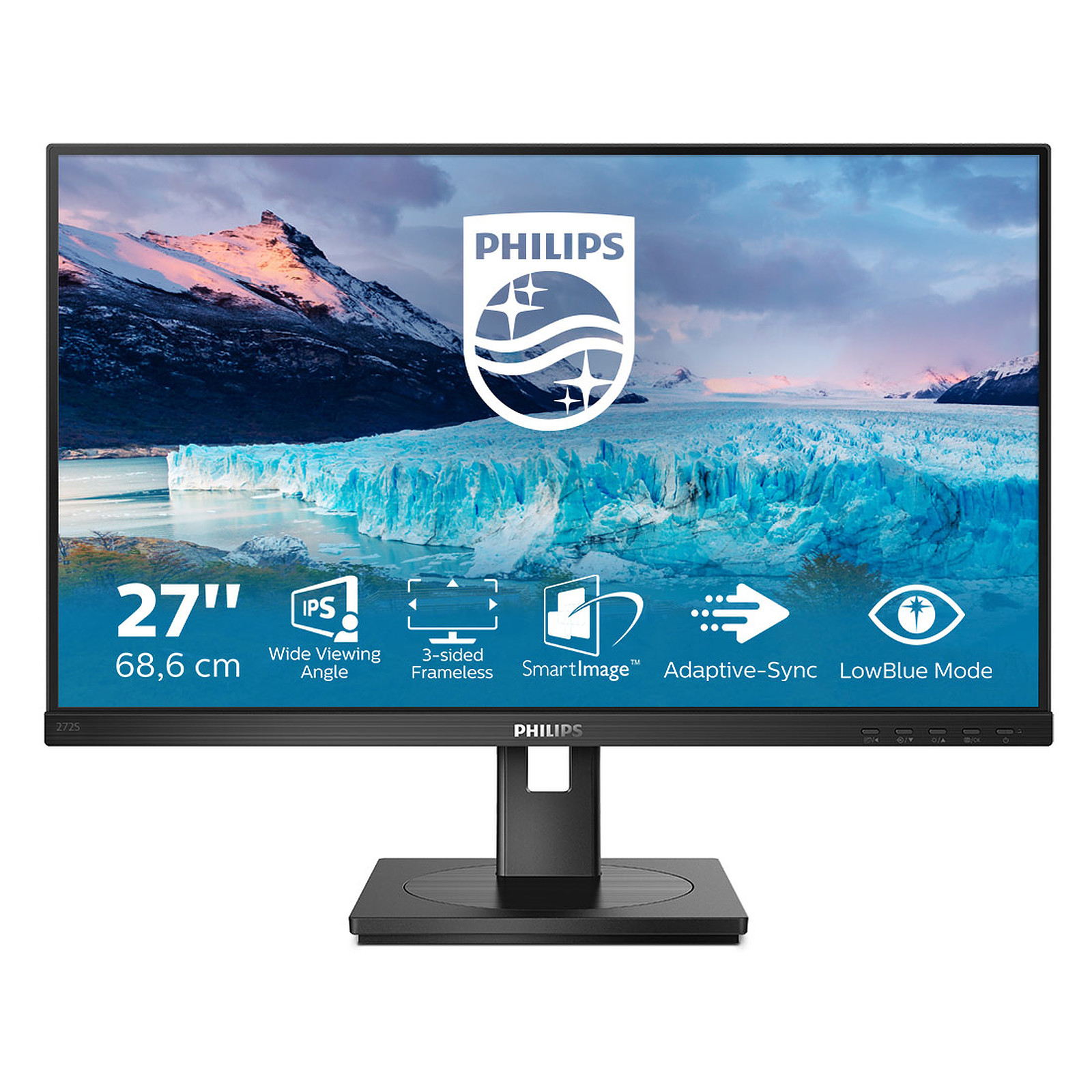 Philips 27" LED - 272S1AE - Ecran PC Philips