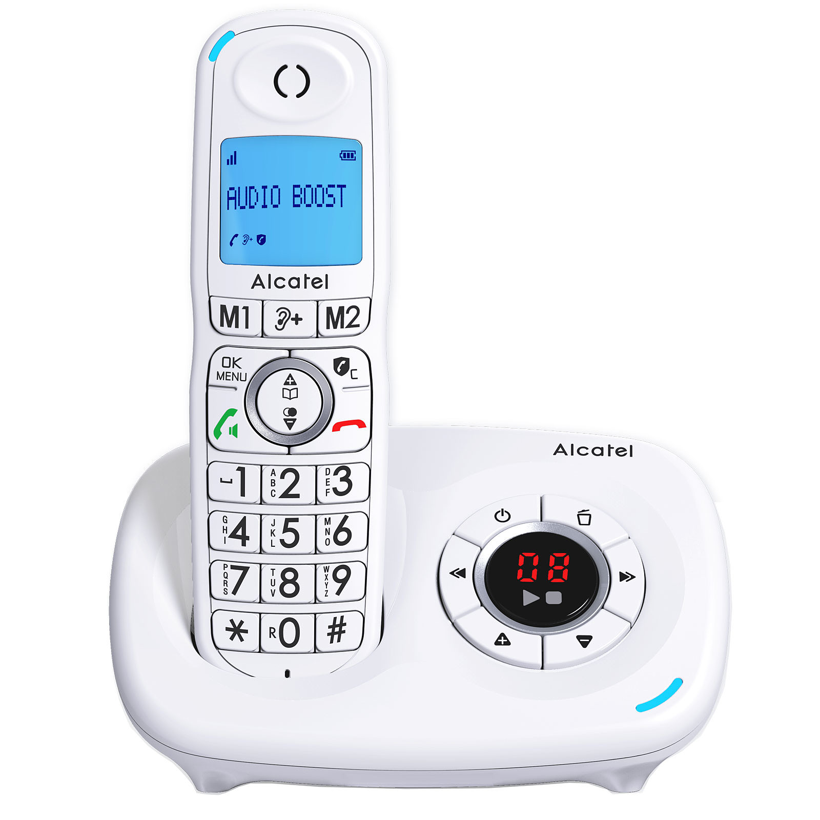 Alcatel XL585 Voice Blanc - Telephone sans fil Alcatel