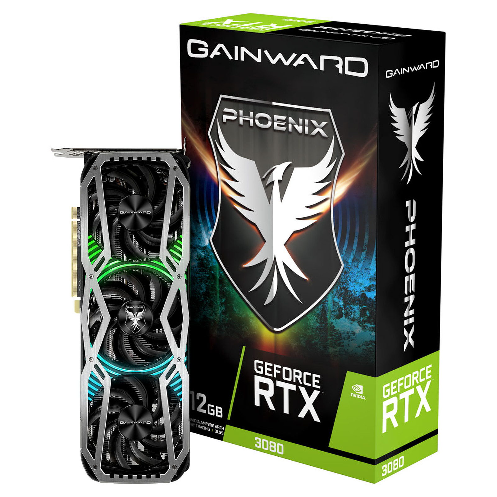 Gainward GeForce RTX 3080 Phoenix 12GB (LHR) - Carte graphique Gainward