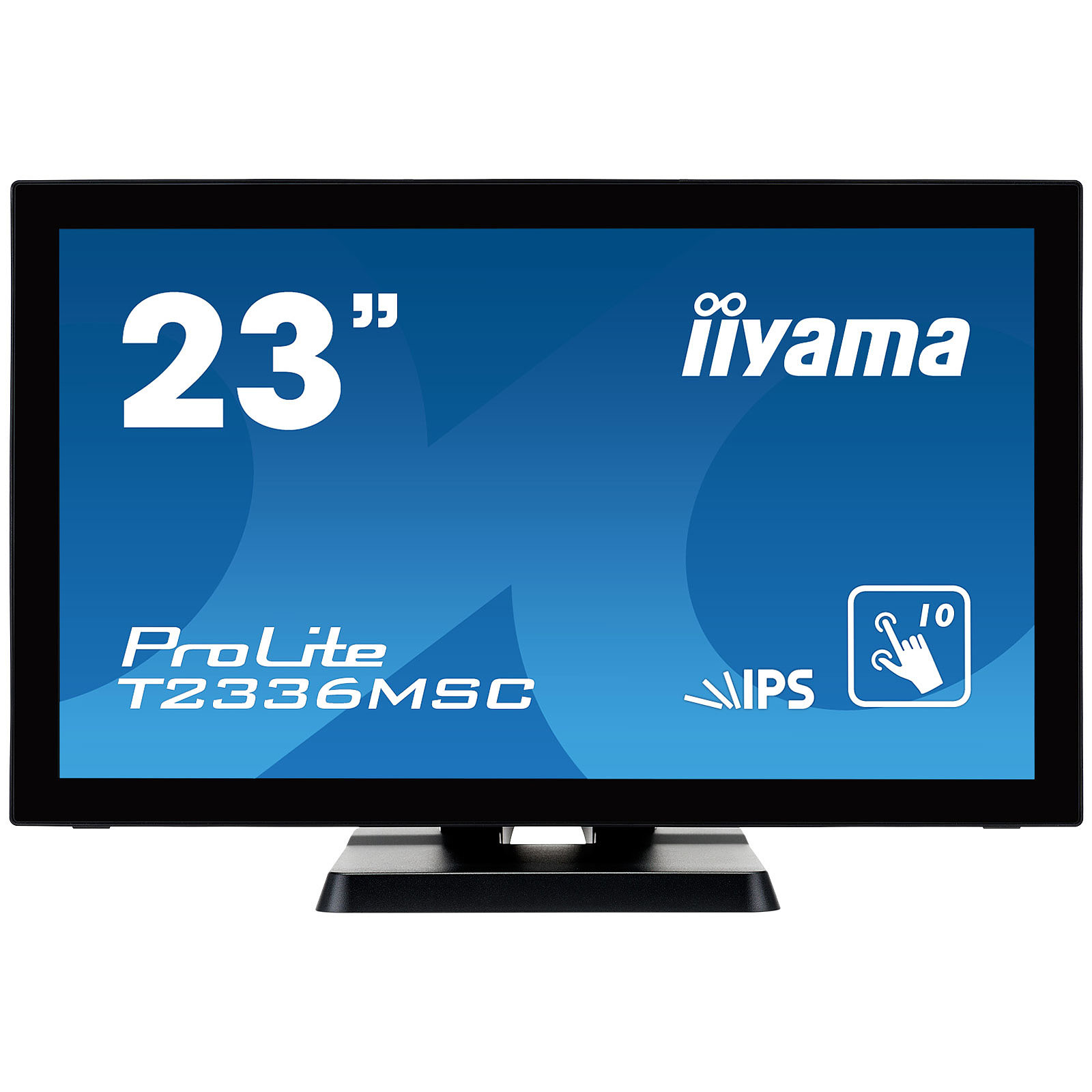 iiyama 23" LED Tactile - ProLite T2336MSC-B2 - Ecran PC iiyama