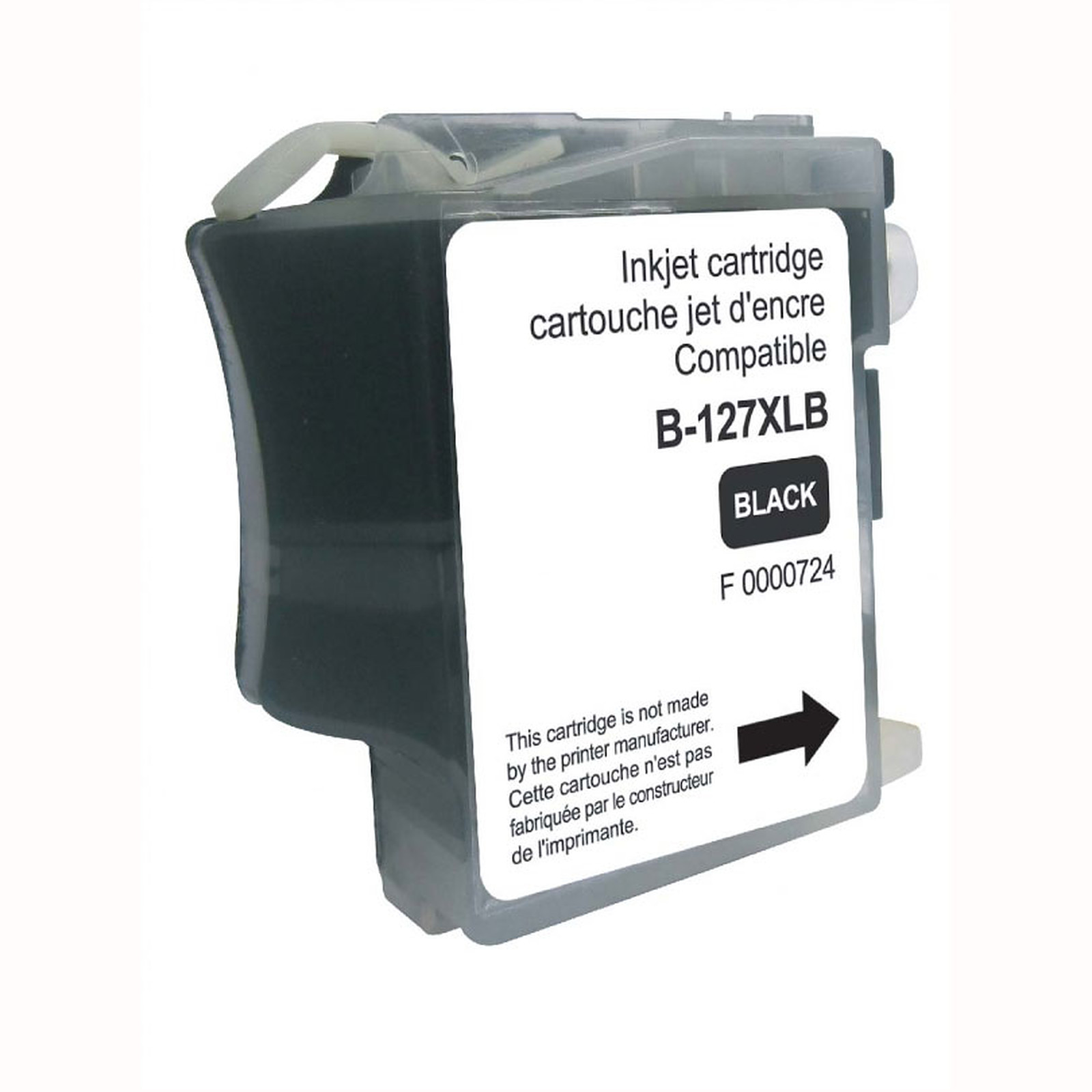 Cartouche compatible LC127XL-BK (Noir) - Cartouche imprimante Generique
