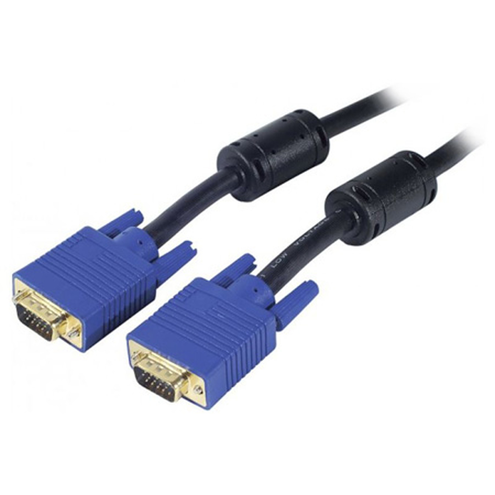 Cable VGA male / male compatible DCC2B (5 mètres) - VGA Generique