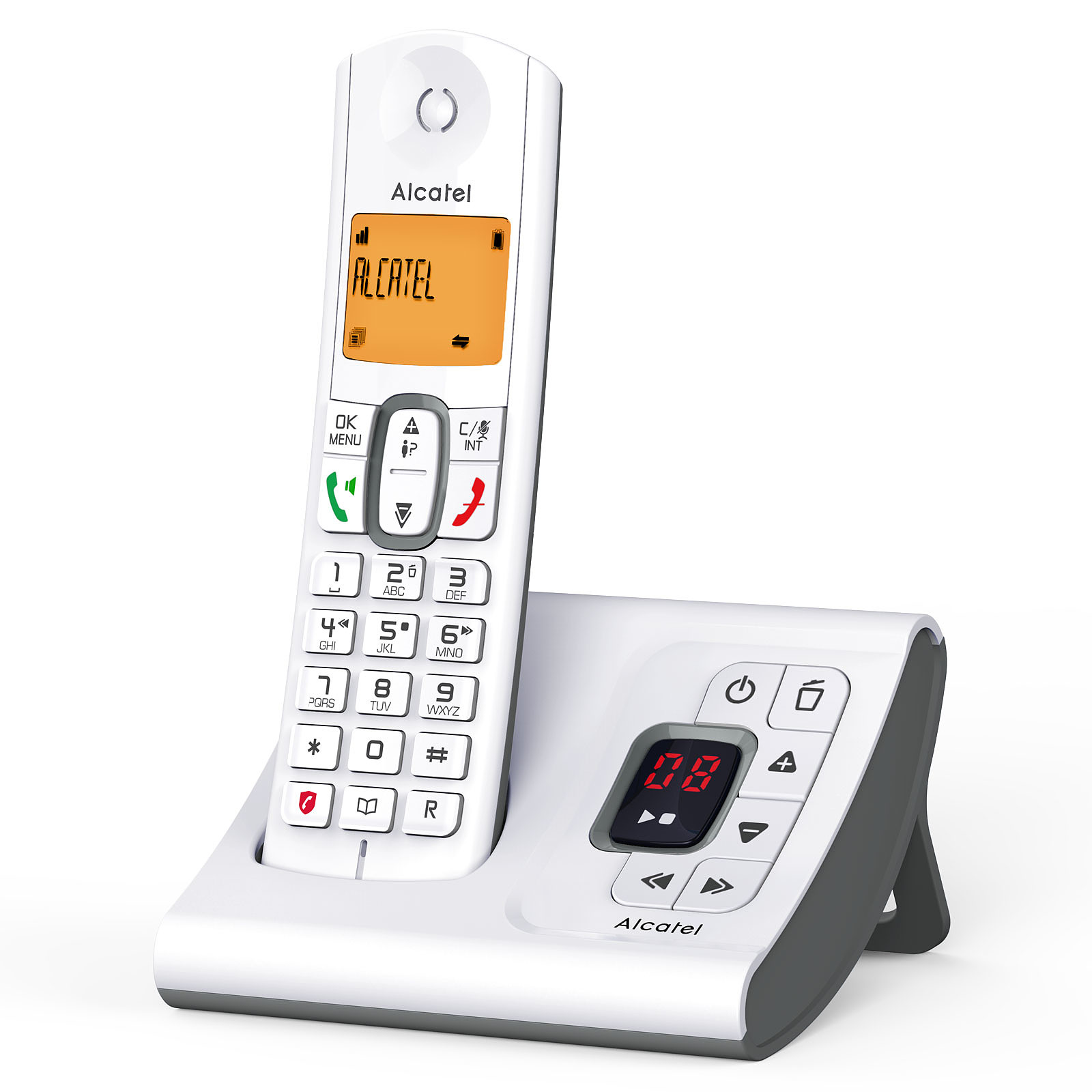 Alcatel F630 Voice Gris - Telephone sans fil Alcatel