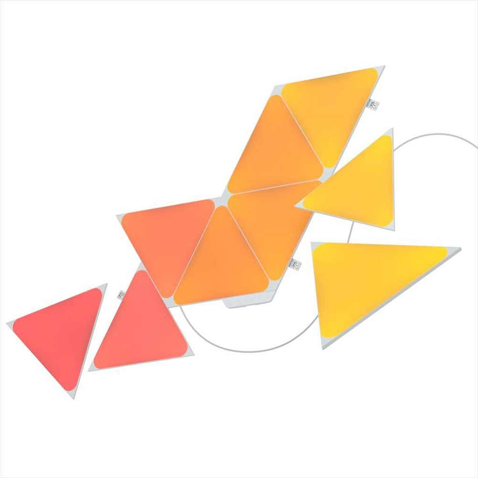 Nanoleaf Shapes Triangles Starter Kit (9 pièces) - Lampe connectee Nanoleaf