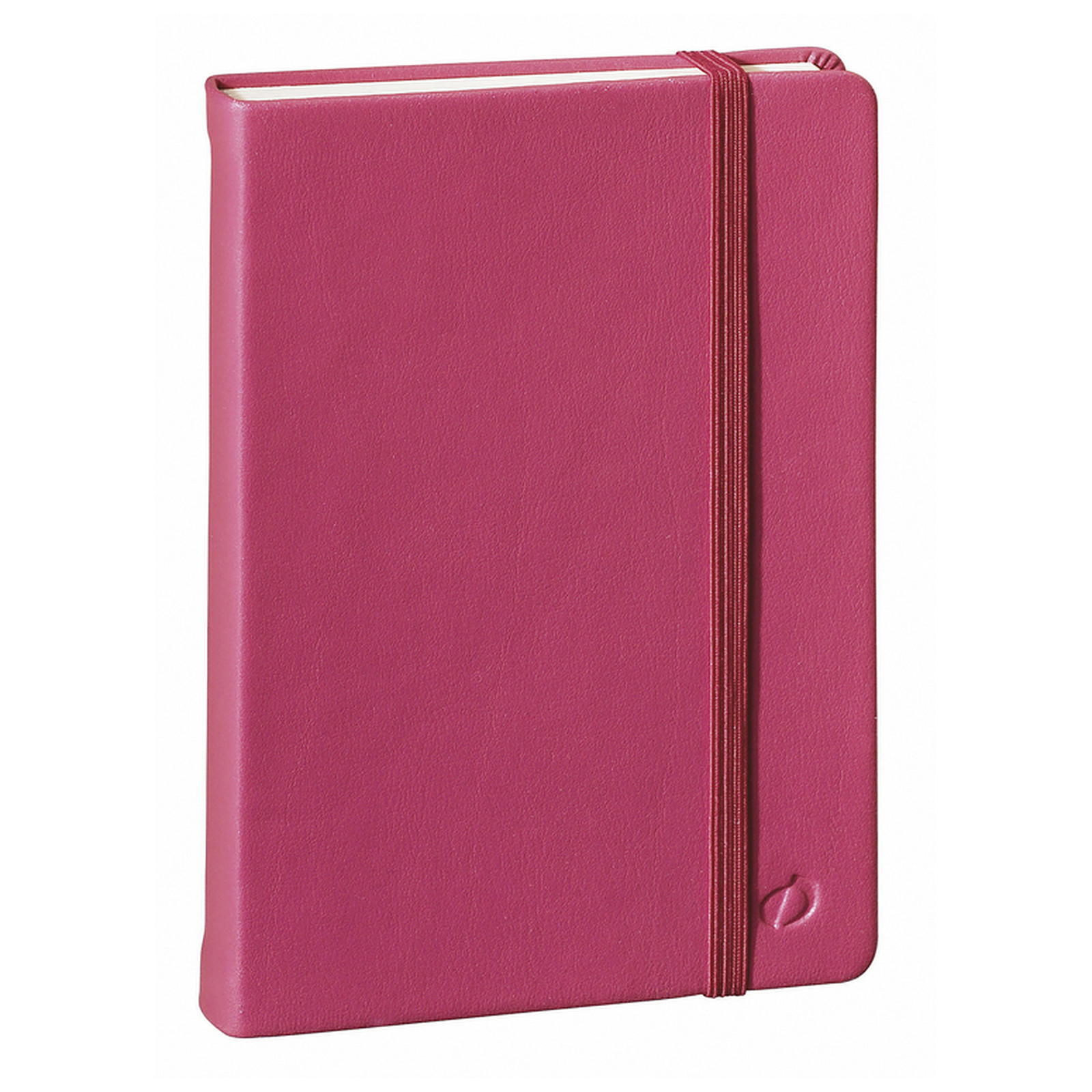 Quo Vadis Carnet de note emboite 10x15cm 192 pages lignee rose framboise - Carnet Quo Vadis