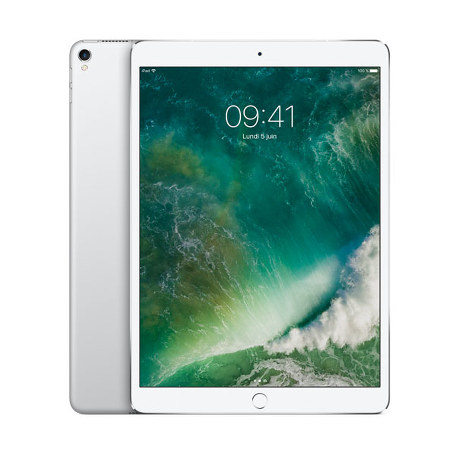 Apple iPad Pro (2017) 10.5 pouces 256 Go Wi-Fi + Cellular Argent · Reconditionne - Tablette tactile Apple
