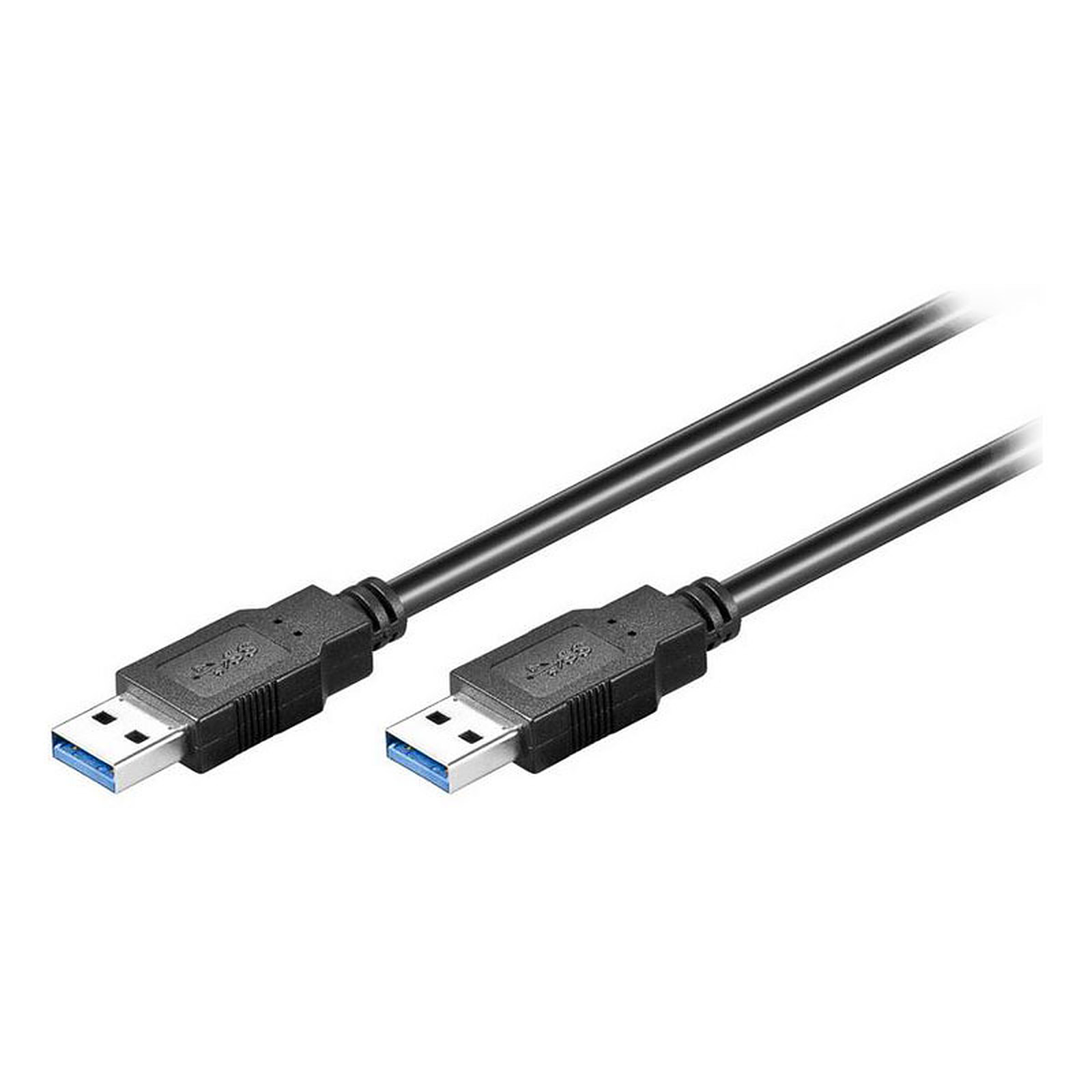 Cable USB 3.0 Type AA (Male/Male) - 0.5 m - USB Generique