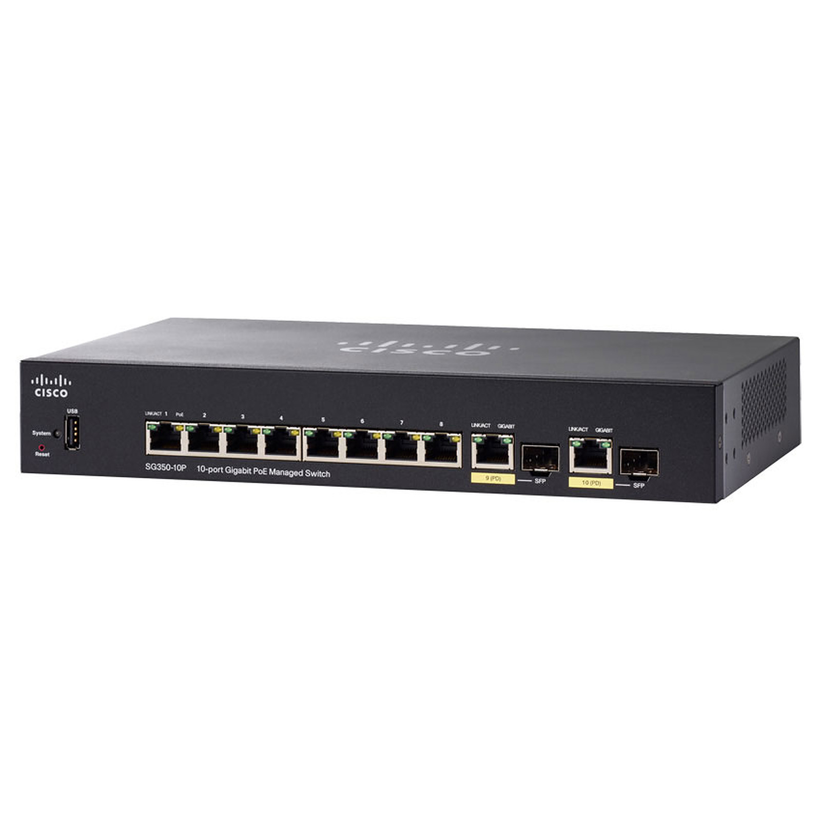 Cisco SG350-10P - Switch Cisco Systems