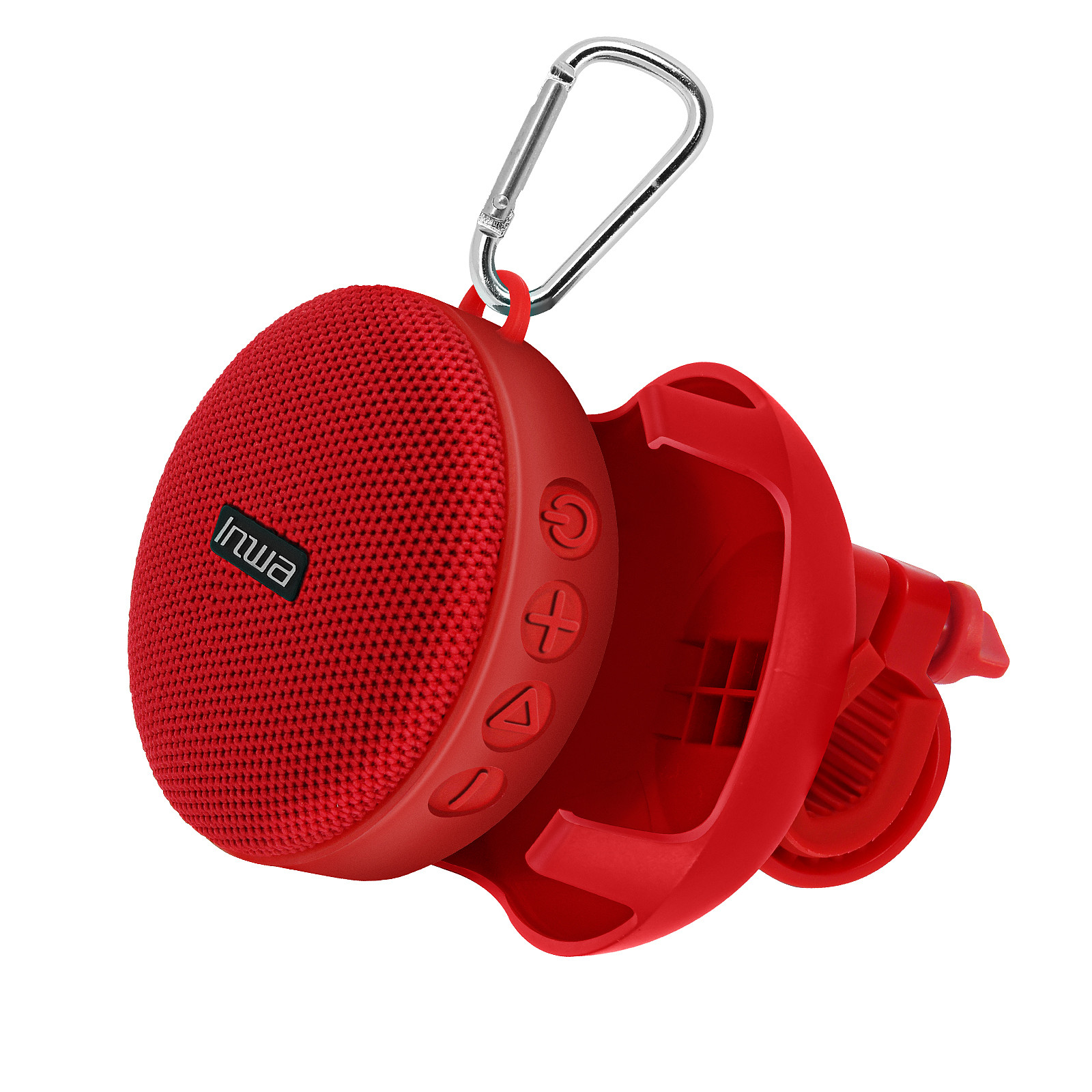 Avizar Enceinte Bluetooth Velo Haut-parleur Sport 5W Sans-fil atanche IPX7 Rouge - Enceinte Bluetooth Avizar