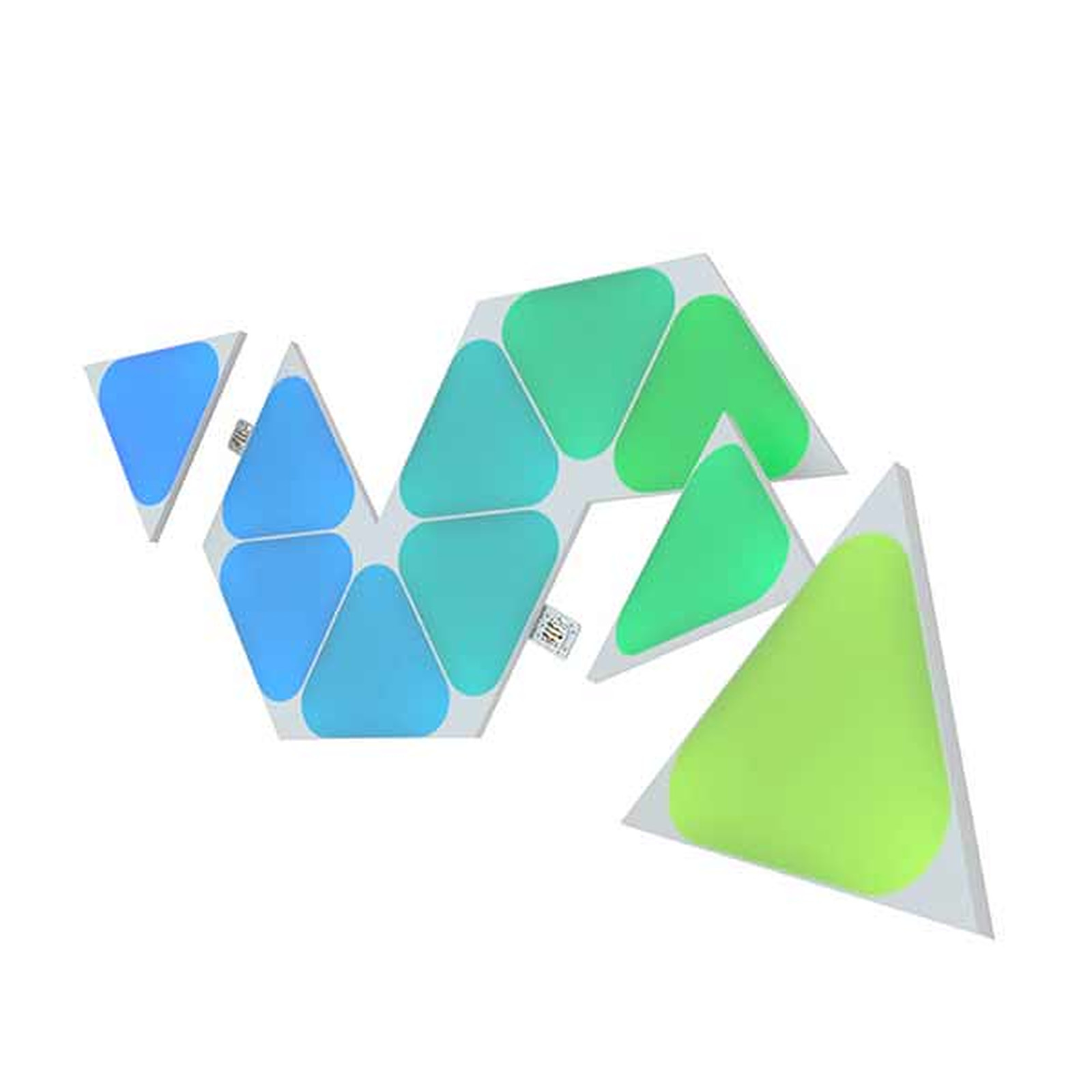 Nanoleaf Shapes Mini Triangles Expansion Pack (10 pièces) - Lampe connectee Nanoleaf