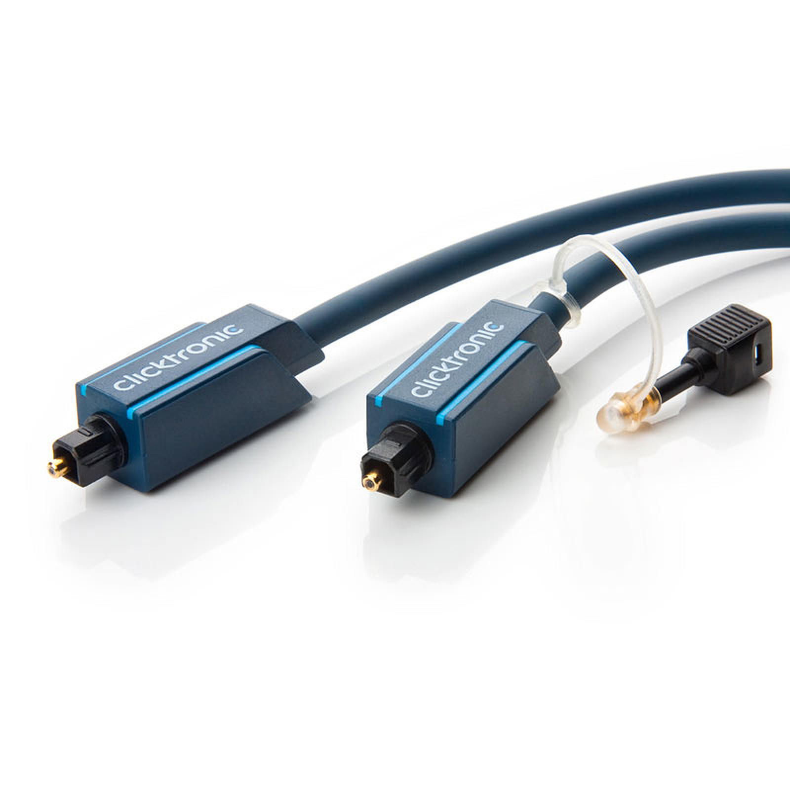 Clicktronic cable Toslink (1 mètre) - Cable audio numerique Clicktronic