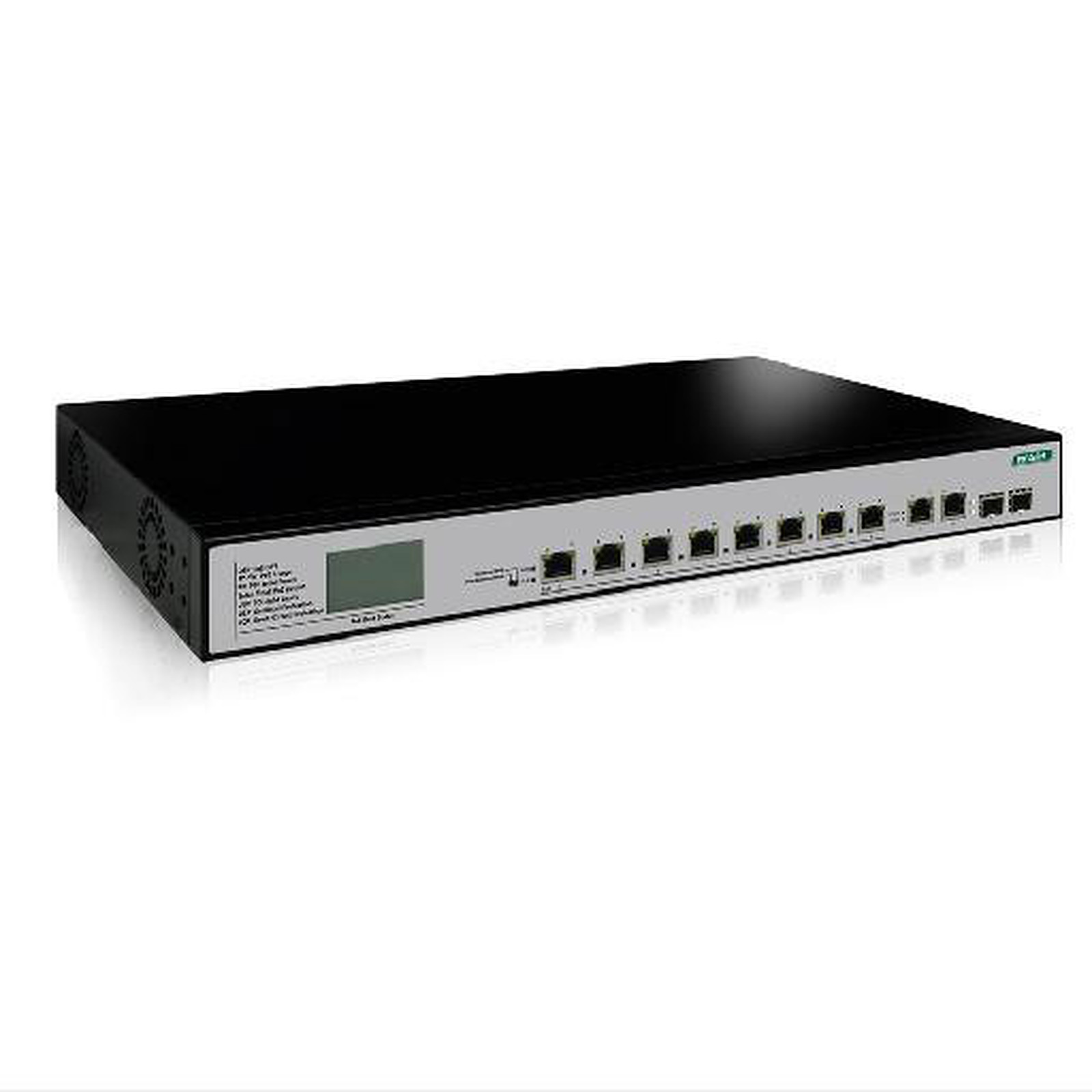 MCL Switch Gigabit PoE Rackable (8+2 ports + 2 SFP) - Switch MCL
