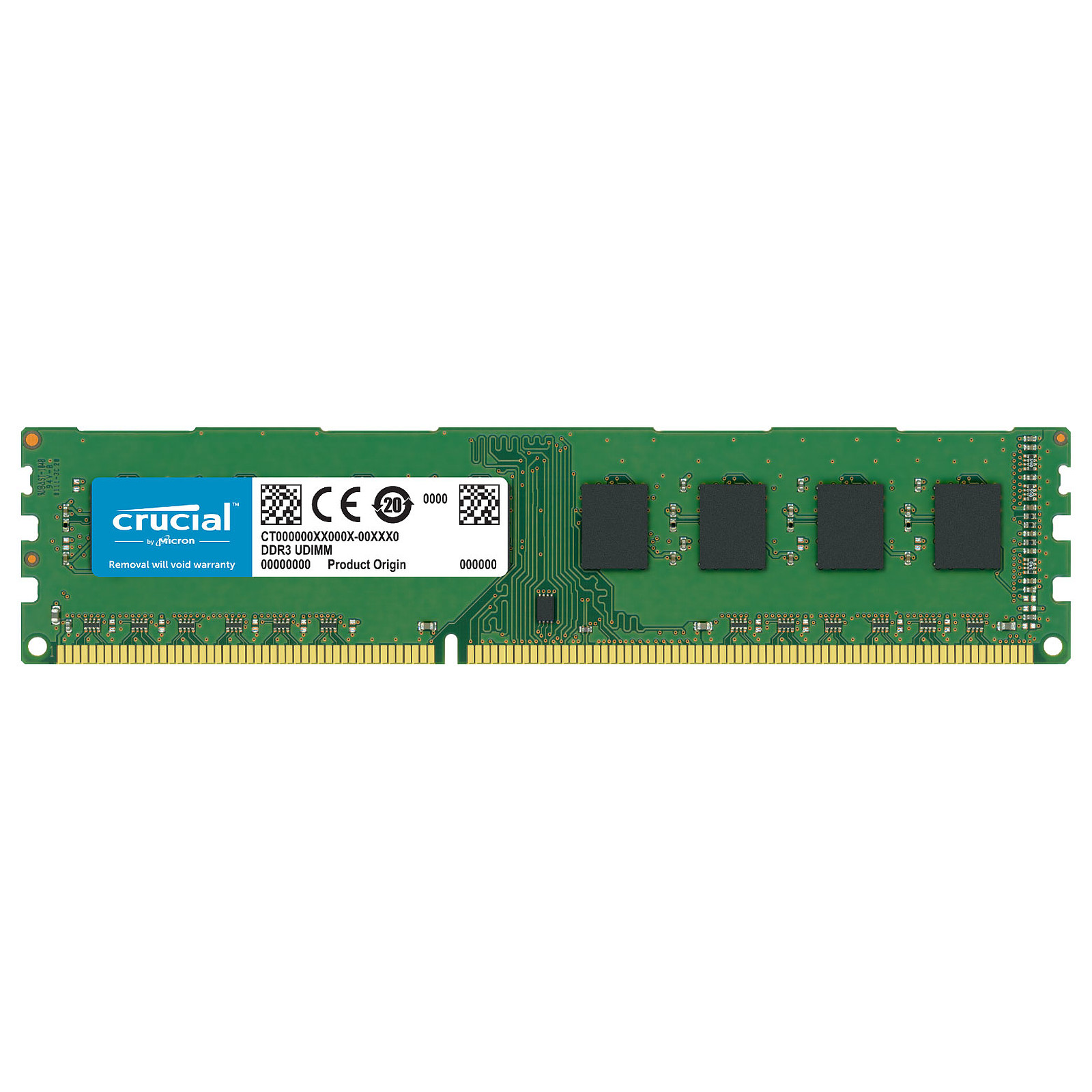 Crucial DDR4 32 Go 2666 MHz CL19 DR X8 - Memoire PC Crucial
