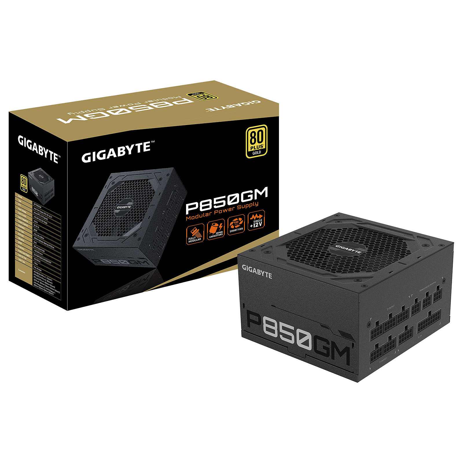 Gigabyte GP-P850GM · Occasion - Alimentation PC Gigabyte - Occasion