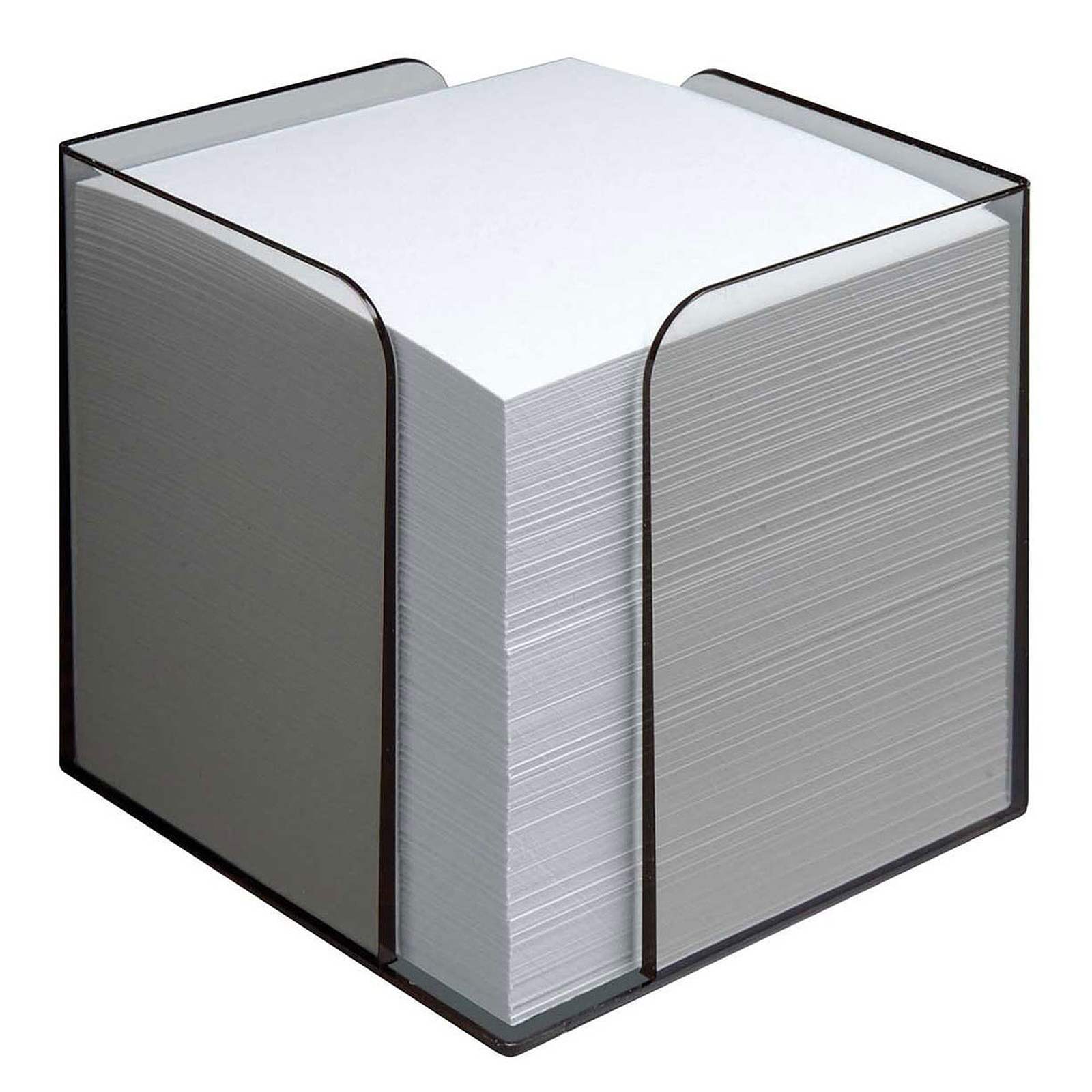 Bloc-Cube transparent avec papier - Bloc repositionnable Generique
