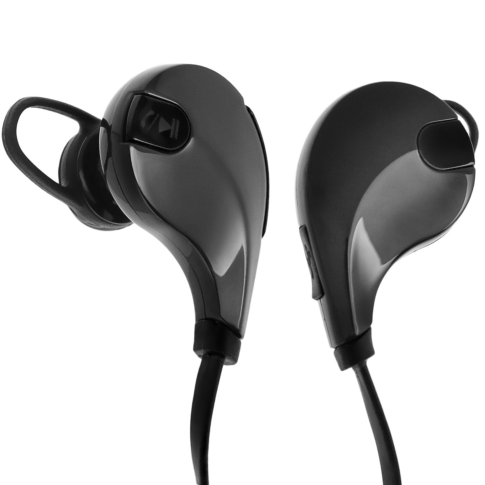 Avizar Ecouteurs In-Ear sans-fil connexion Bluetooth modèle Sprint - Noir - Kit pieton et Casque Avizar