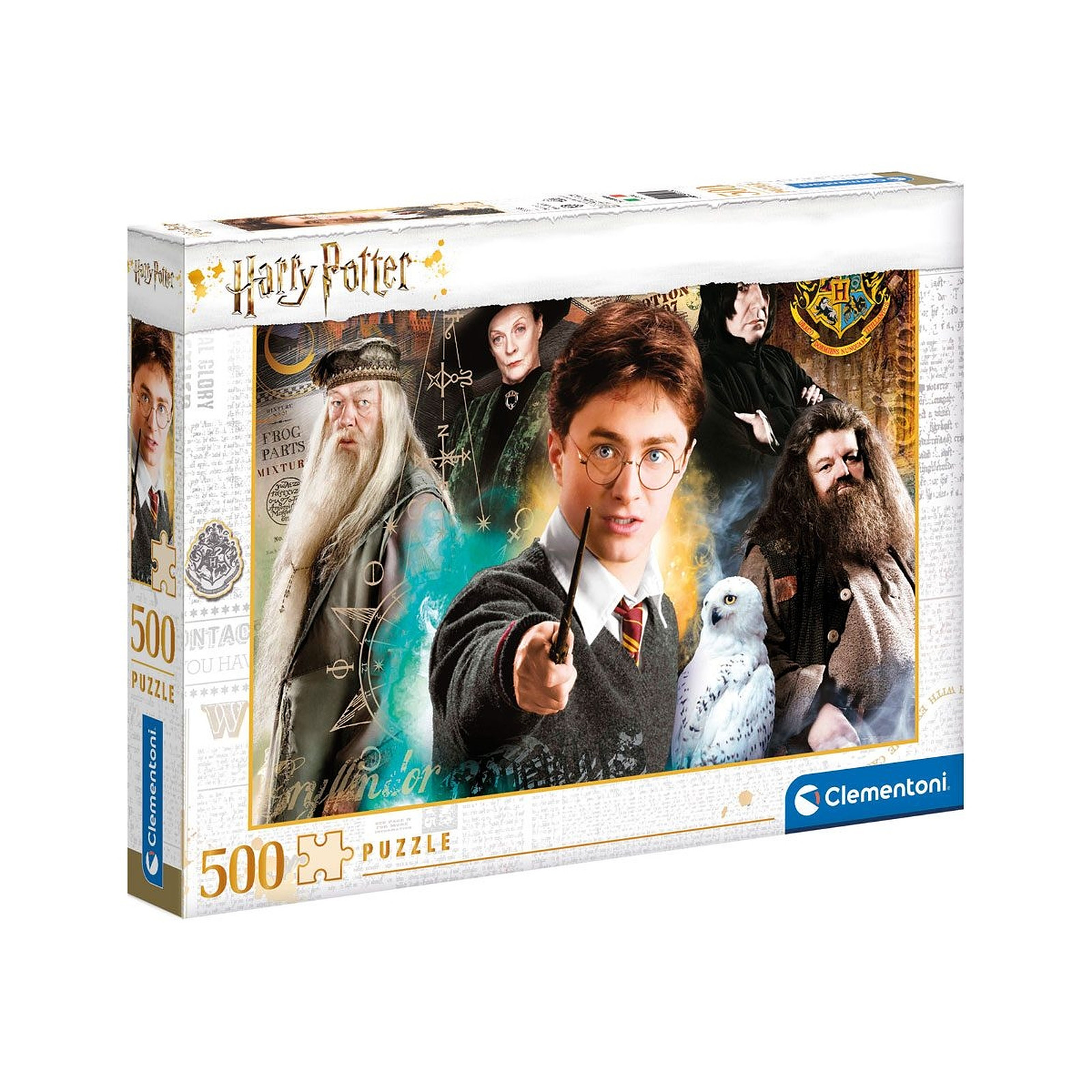 Harry Potter - Puzzle Harry at Hogwarts (500 pièces) - Puzzle Clementoni