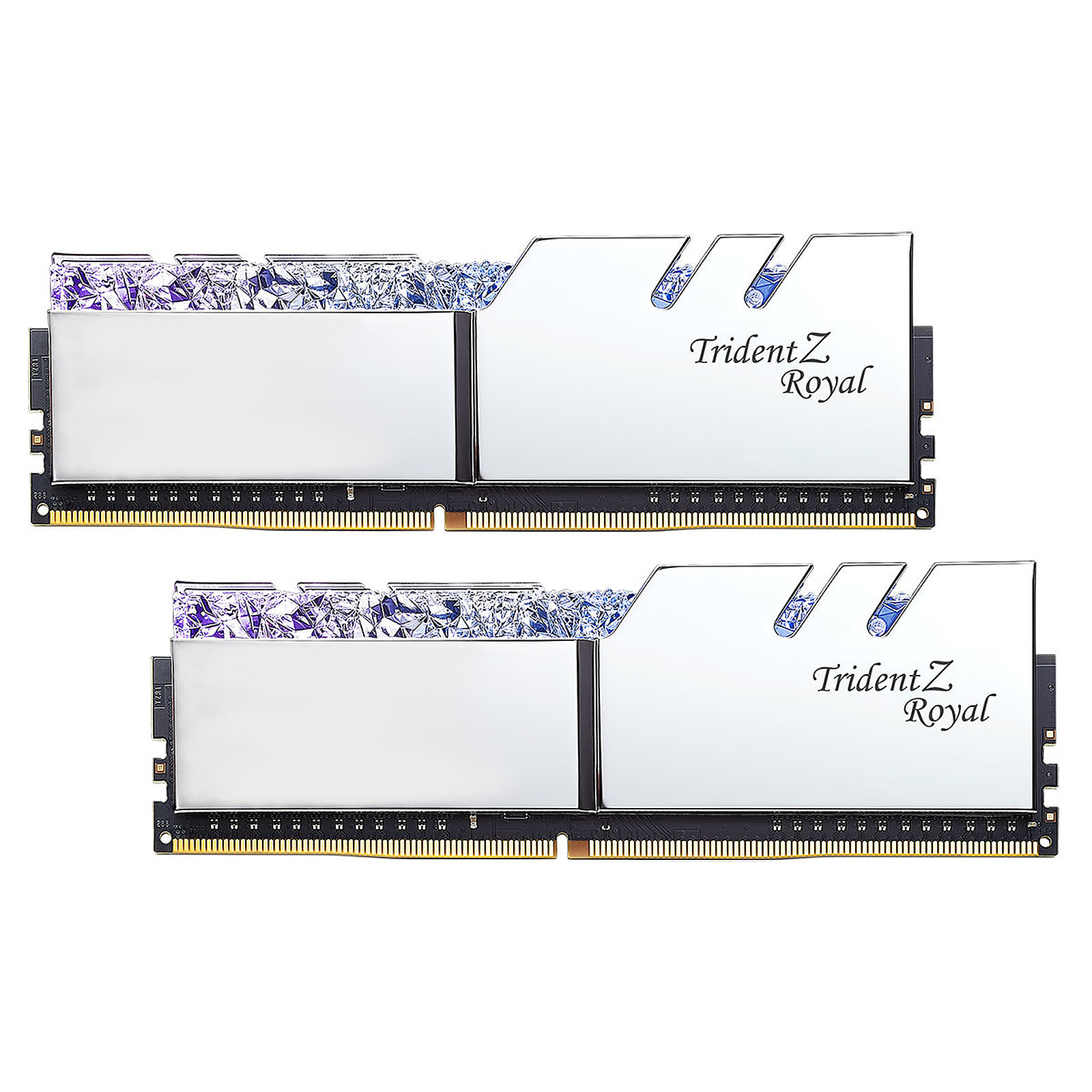 G.Skill Trident Z Royal 32 Go (2 x 16 Go) DDR4 4400 MHz CL19 - Argent · Occasion - Memoire PC G.Skill - Occasion