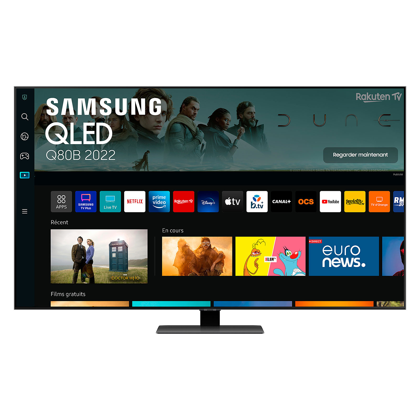 Samsung QLED QE85Q80B - TV Samsung
