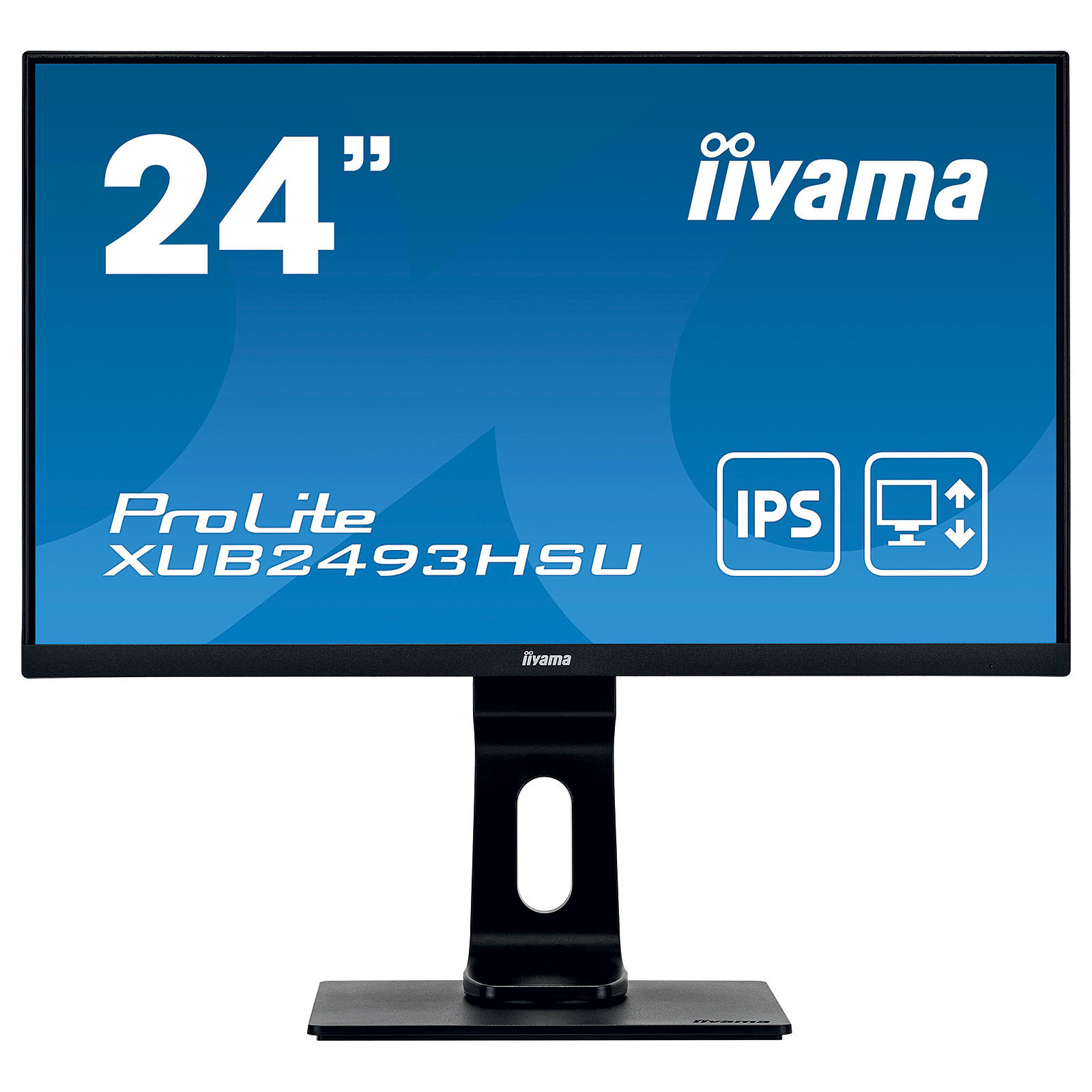 iiyama 23.8" LED - ProLite XUB2493HSU-B1 - Ecran PC iiyama