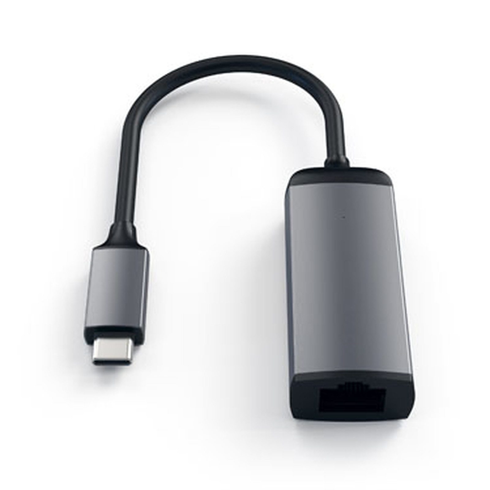 SATECHI Adaptateur USB C vers Ethernet Space Gray - Accessoires Apple Satechi