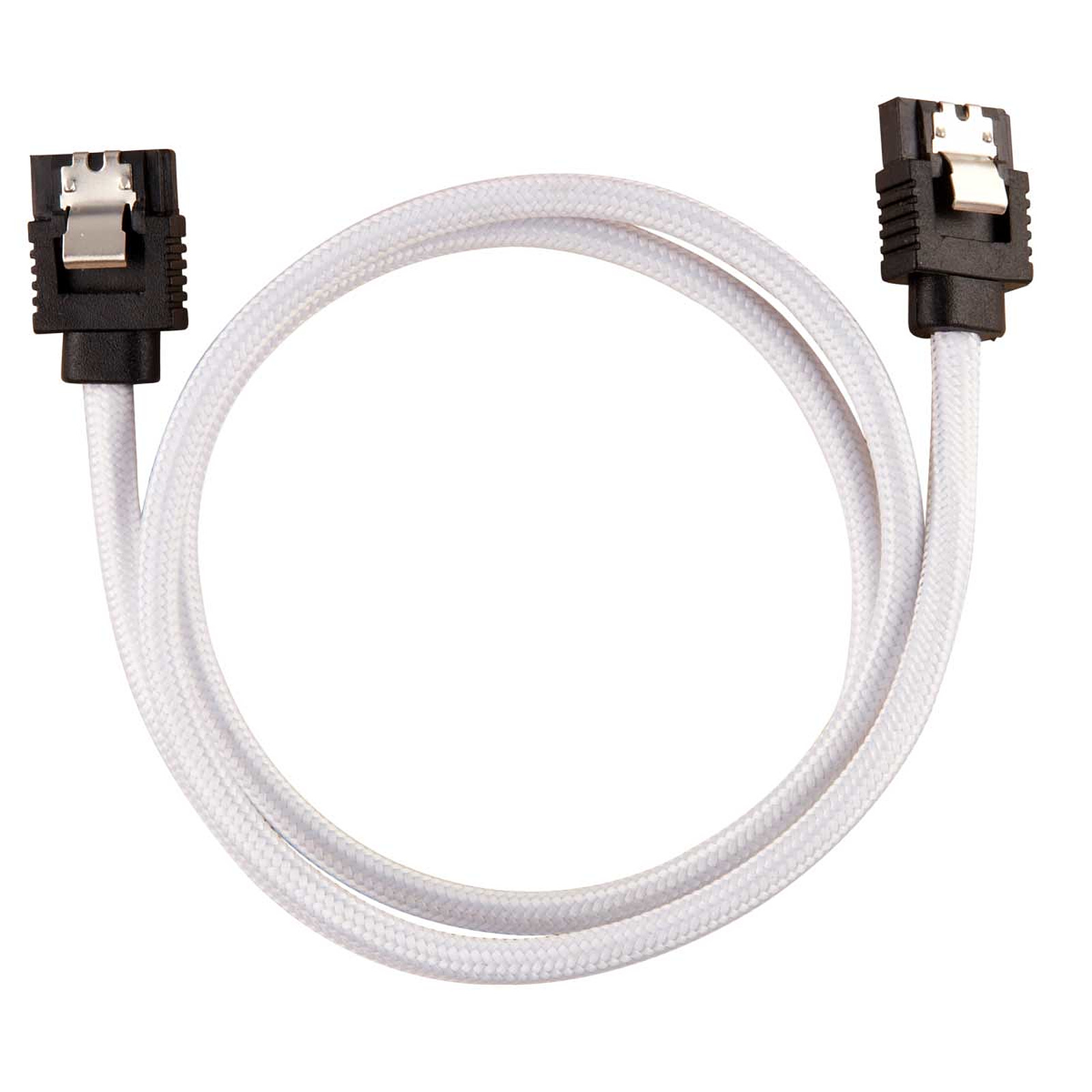 Corsair Cable SATA gaine Premium 60 cm (coloris blanc) - Serial ATA Corsair