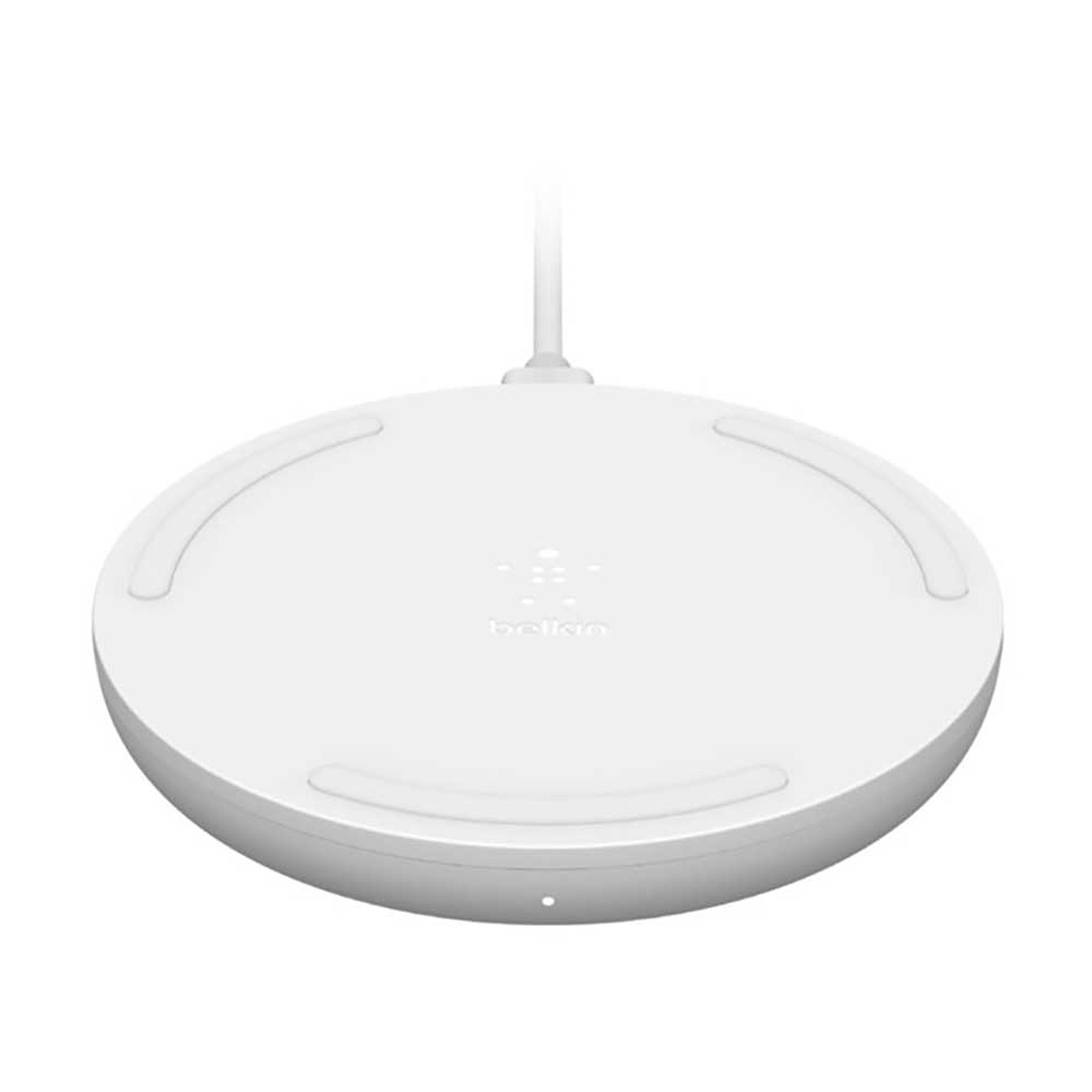 Belkin Chargeur a  induction Boost Charge 10 W avec adaptateur secteur (Blanc) - Chargeur telephone Belkin