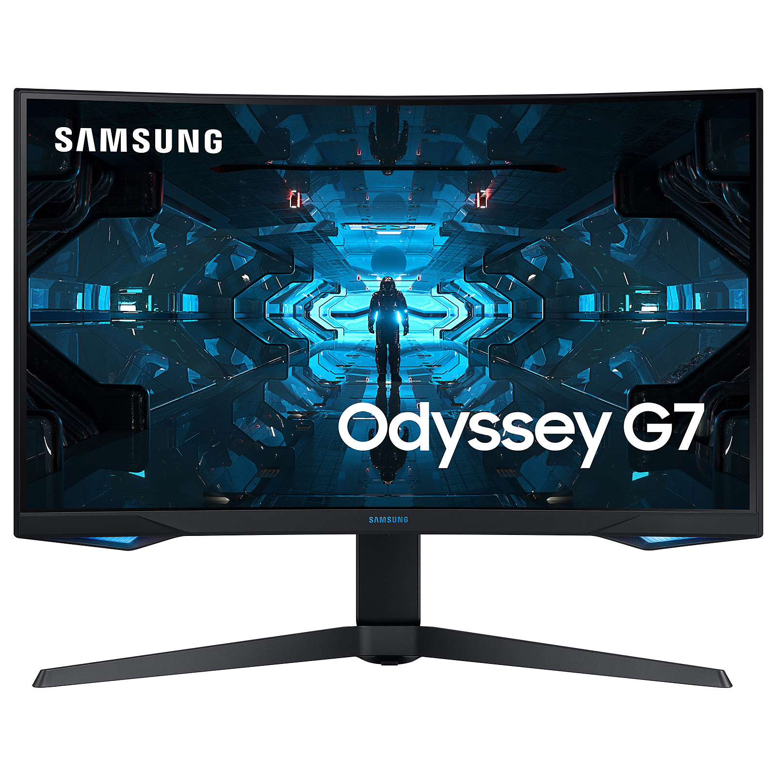 Samsung 31.5" QLED - Odyssey C32G75TQSR - Ecran PC Samsung