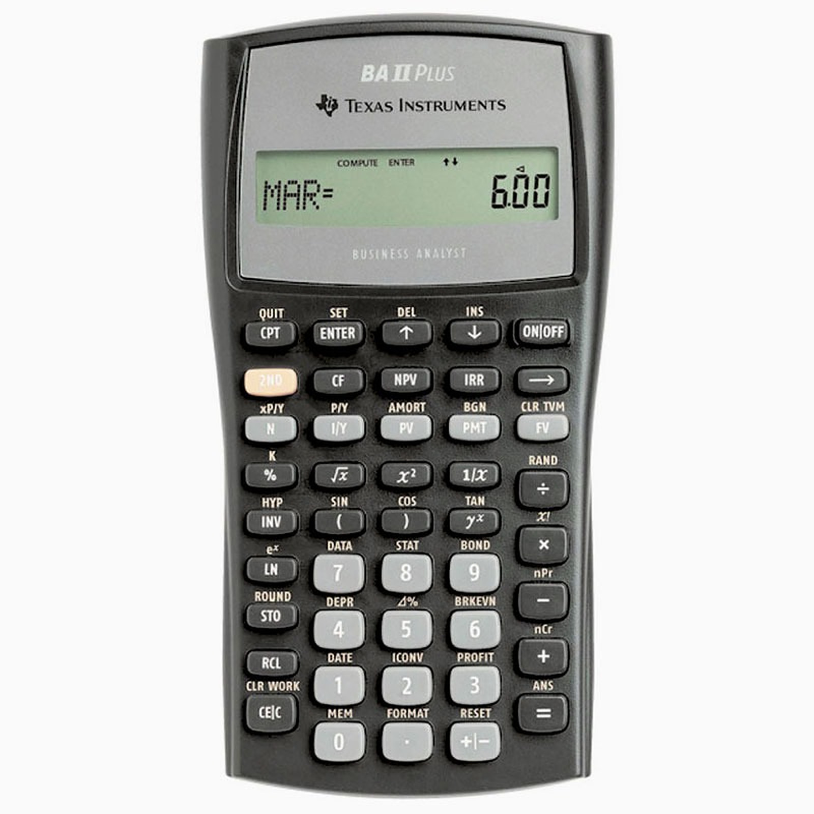 Texas Instruments BA II Plus - Calculatrice Texas Instruments
