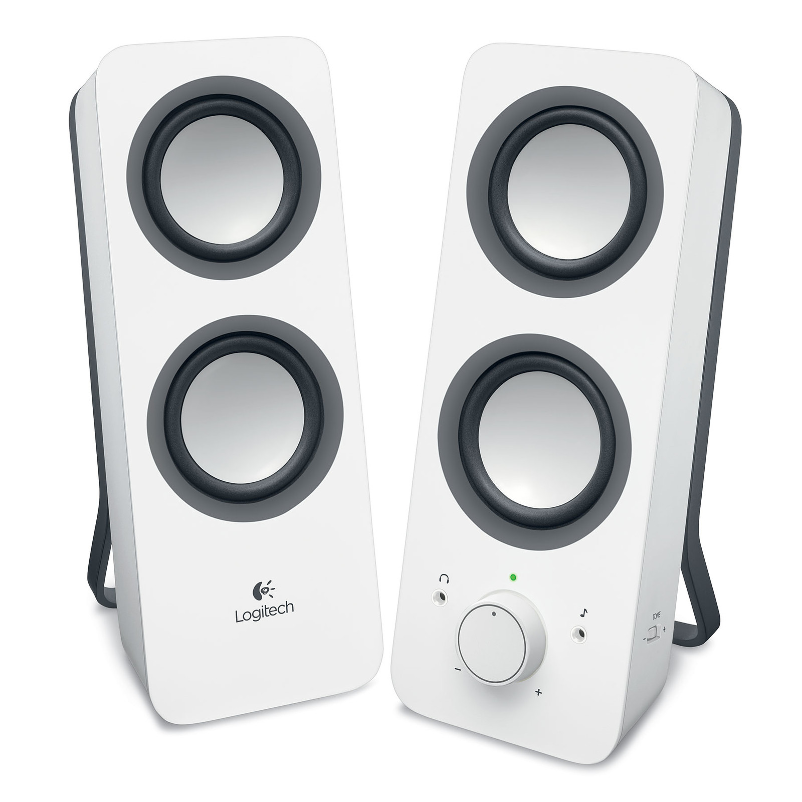 Logitech Multimedia Speakers Z200 (Blanc) - Enceinte PC Logitech