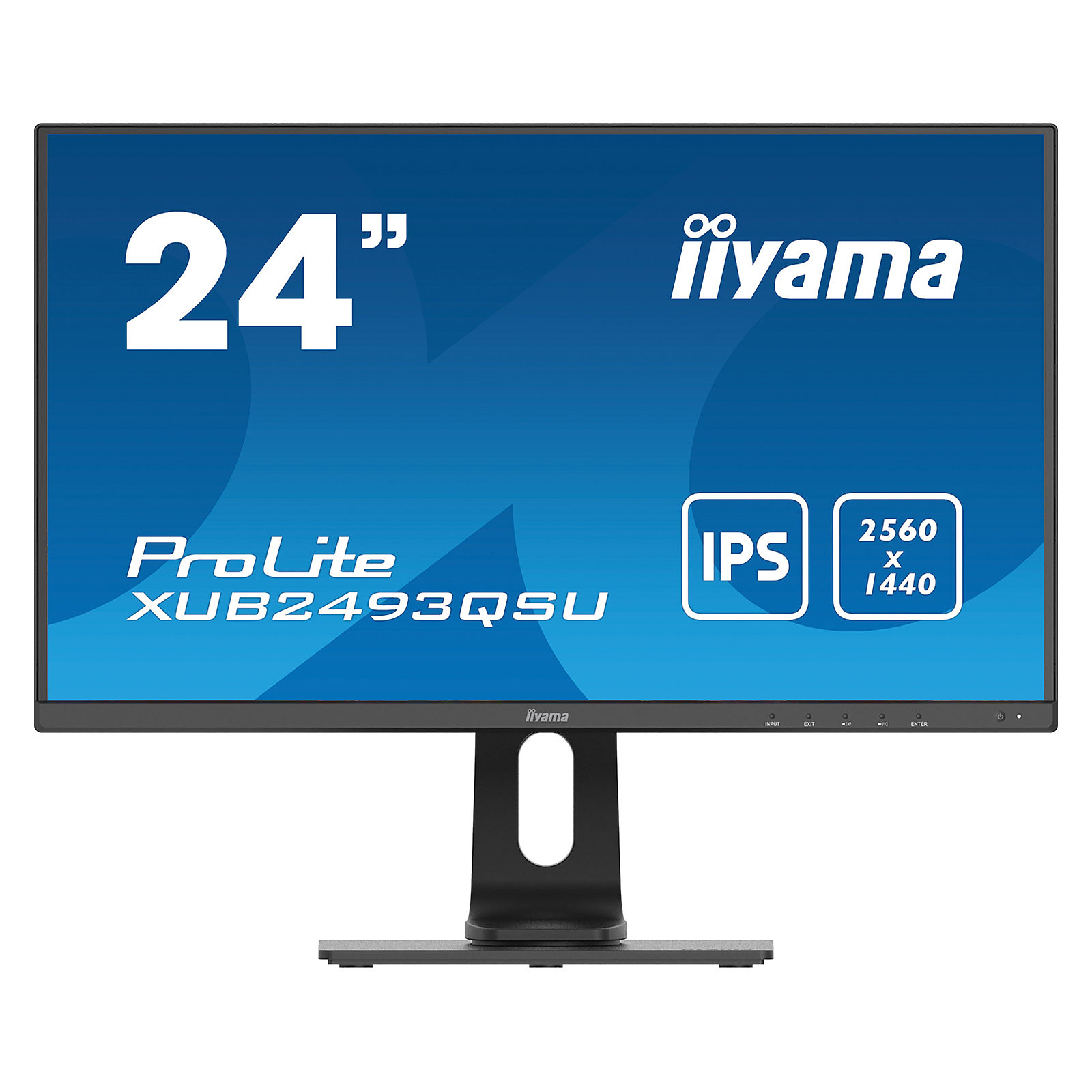 iiyama 23.8" LED - ProLite XUB2493QSU-B1 - Ecran PC iiyama