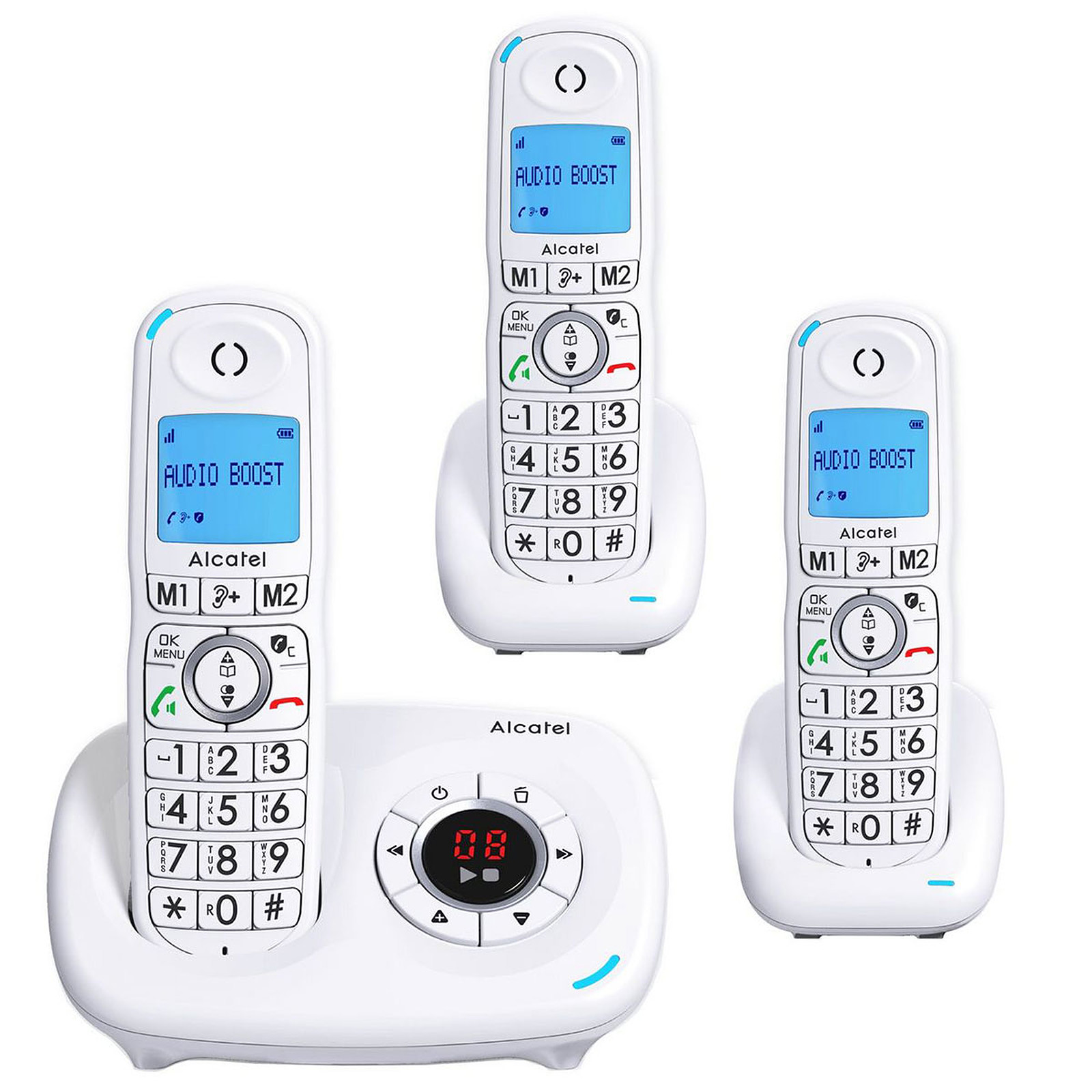 Alcatel XL585 Voice Trio Blanc - Telephone sans fil Alcatel - Occasion