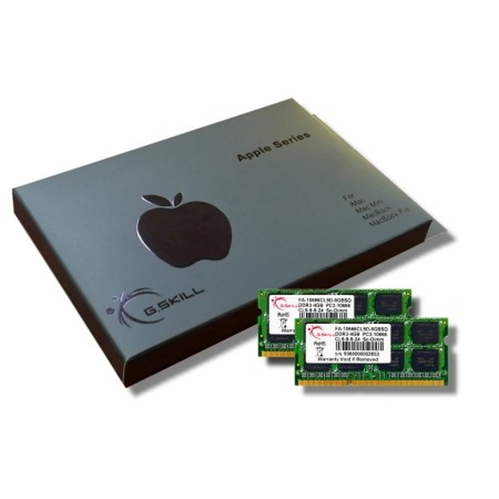 G.Skill Mac Memory SODIMM 8 Go (2x 4Go) DDR3 1333 MHz - Memoire PC G.Skill