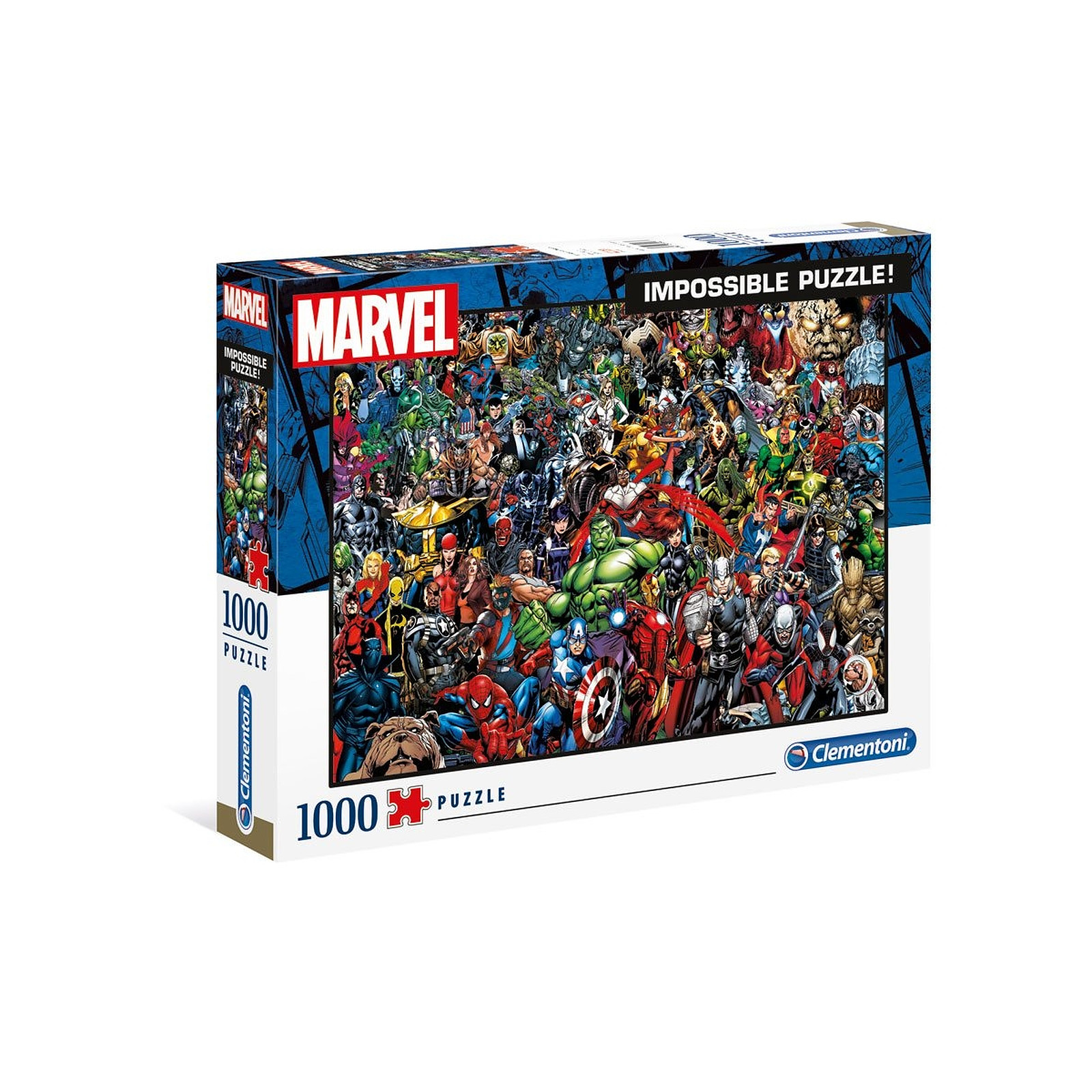 Marvel 80th Anniversary - Puzzle Impossible Characters - Puzzle Clementoni