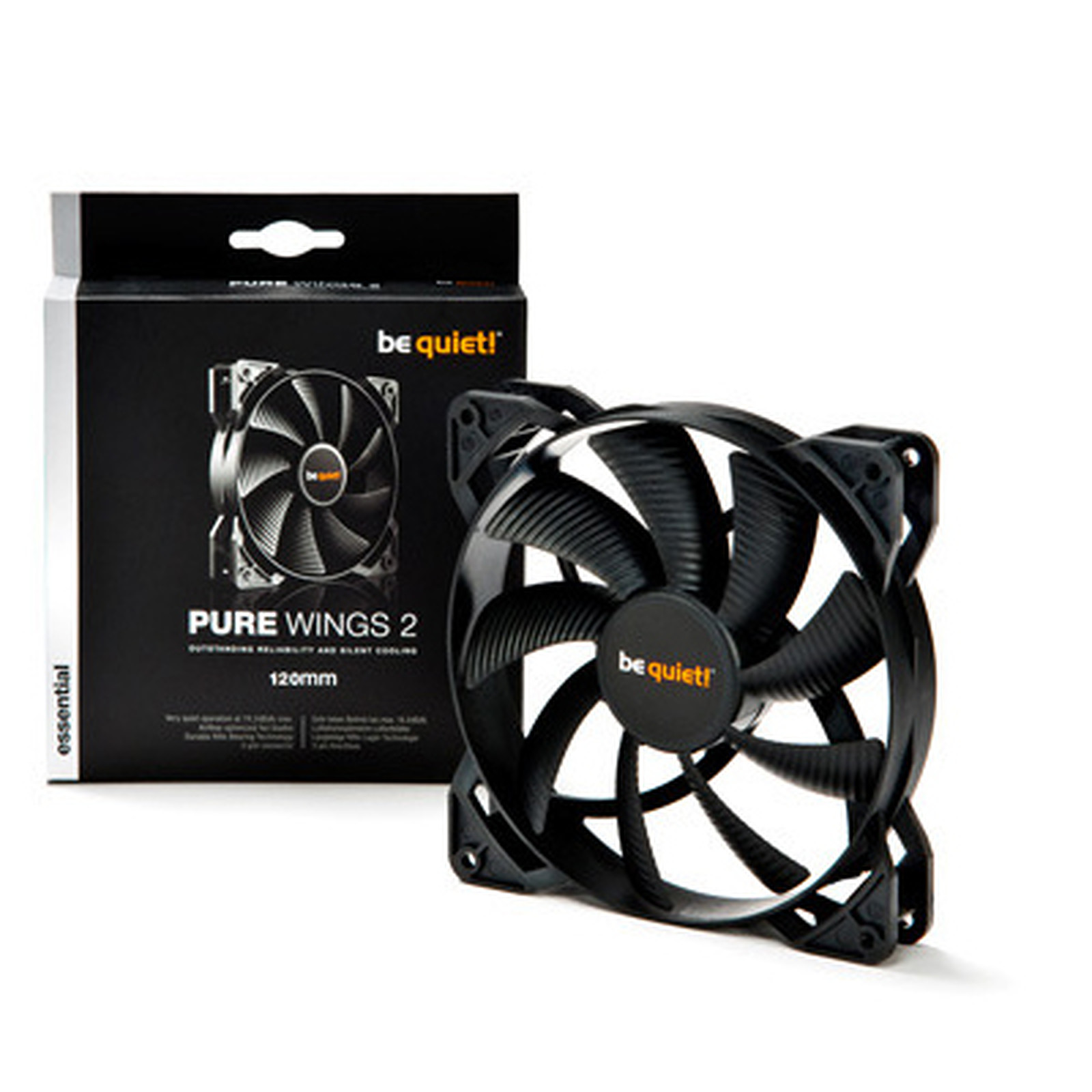 be quiet! Pure Wings 2 120mm · Occasion - Ventilateur boitier Be Quiet ! - Occasion