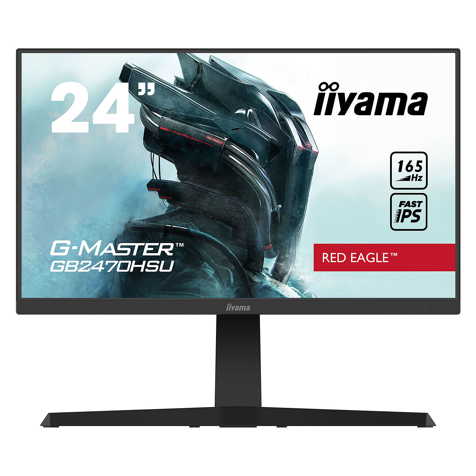 iiyama 23.8" LED - G-Master GB2470HSU-B1 Red Eagle - Ecran PC iiyama