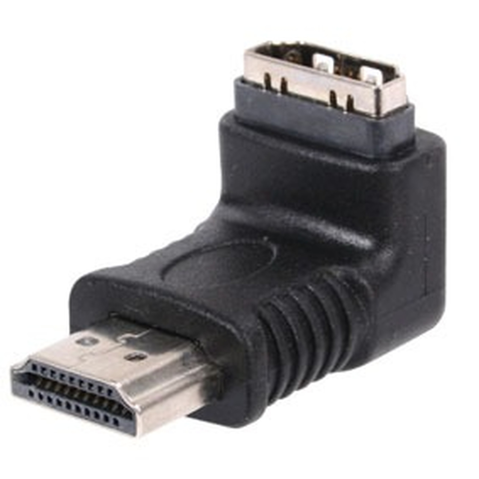 Adaptateur HDMI male / HDMI femelle (coude 90) - HDMI Generique