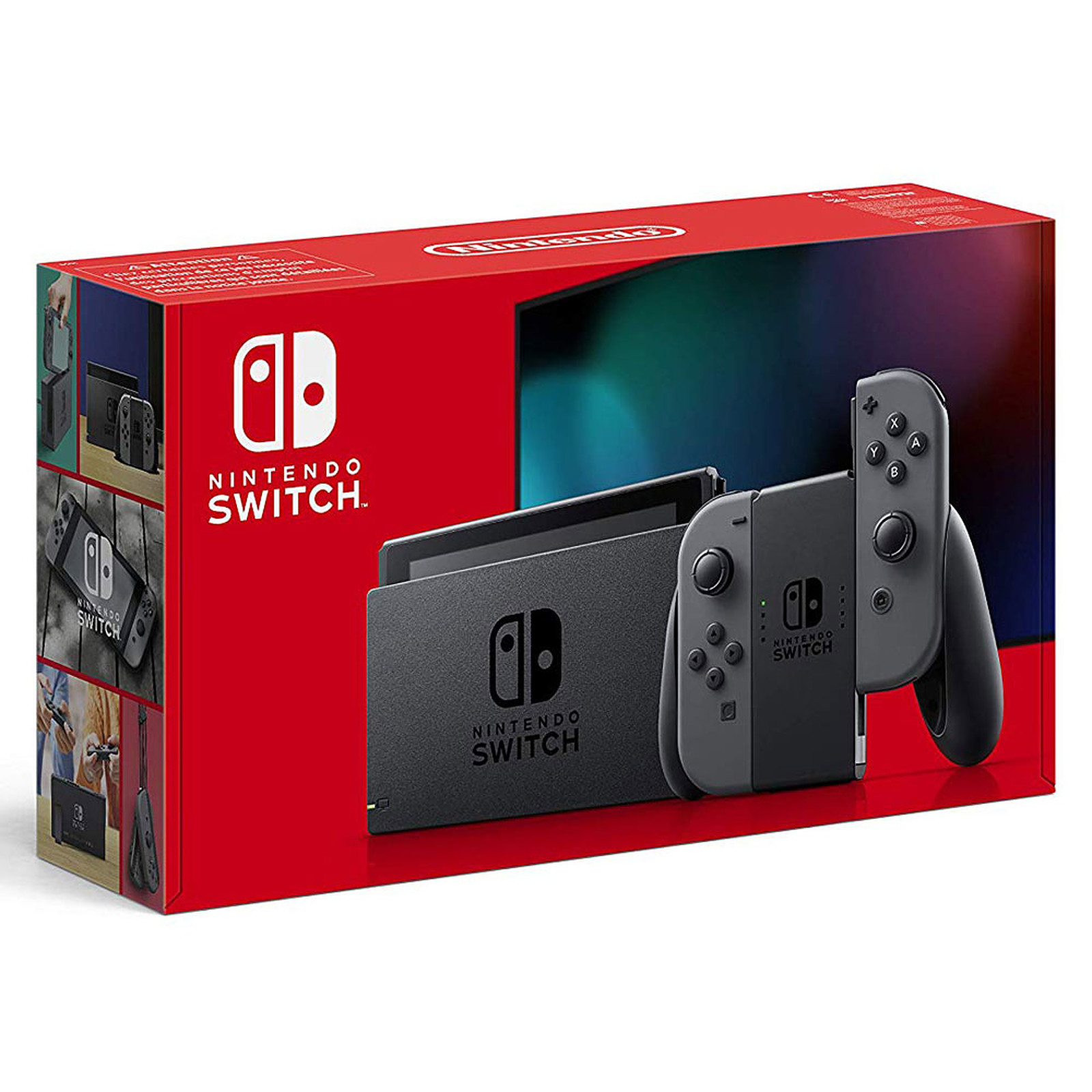 Nintendo Switch v2 + Joy-Con droit et gauche (gris) - Console Nintendo Switch Nintendo