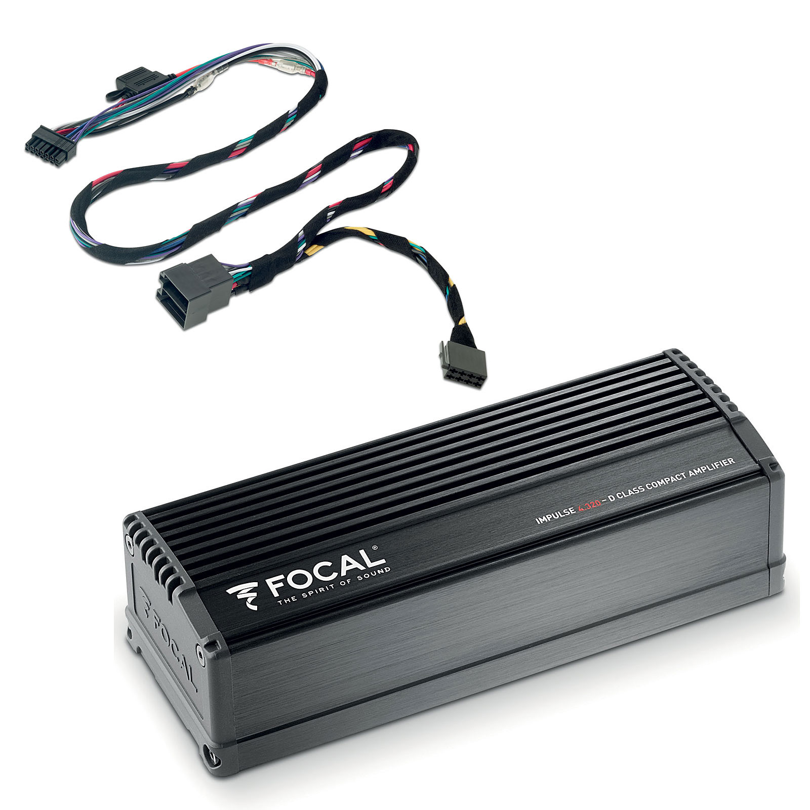 Focal Impulse 4.320 + Connecteur ISO IY-AC - Amplificateur auto Focal