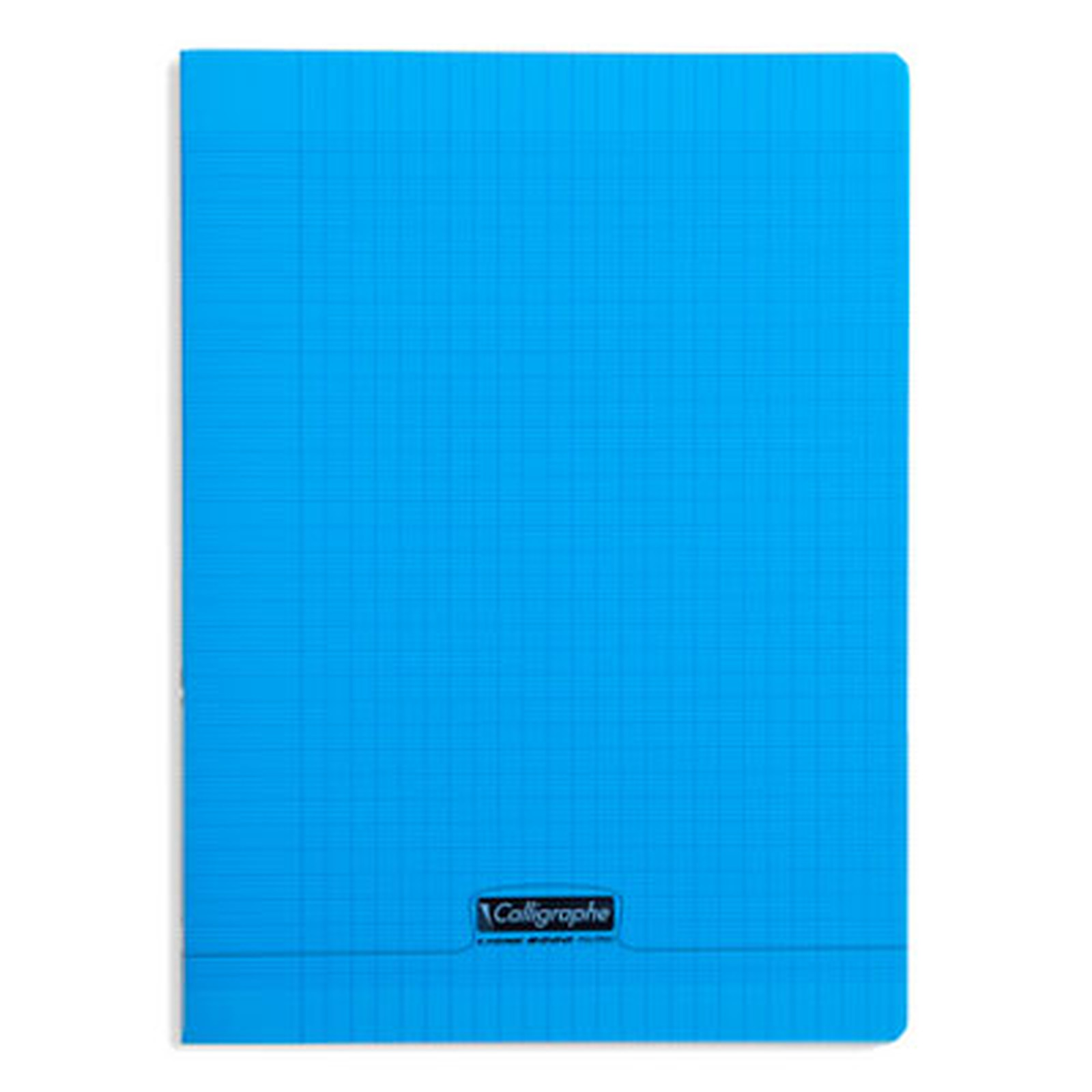 Calligraphe 8000 Polypro Cahier 96 pages 24 x 32 cm seyes grands carreaux Bleu - Cahier Calligraphe
