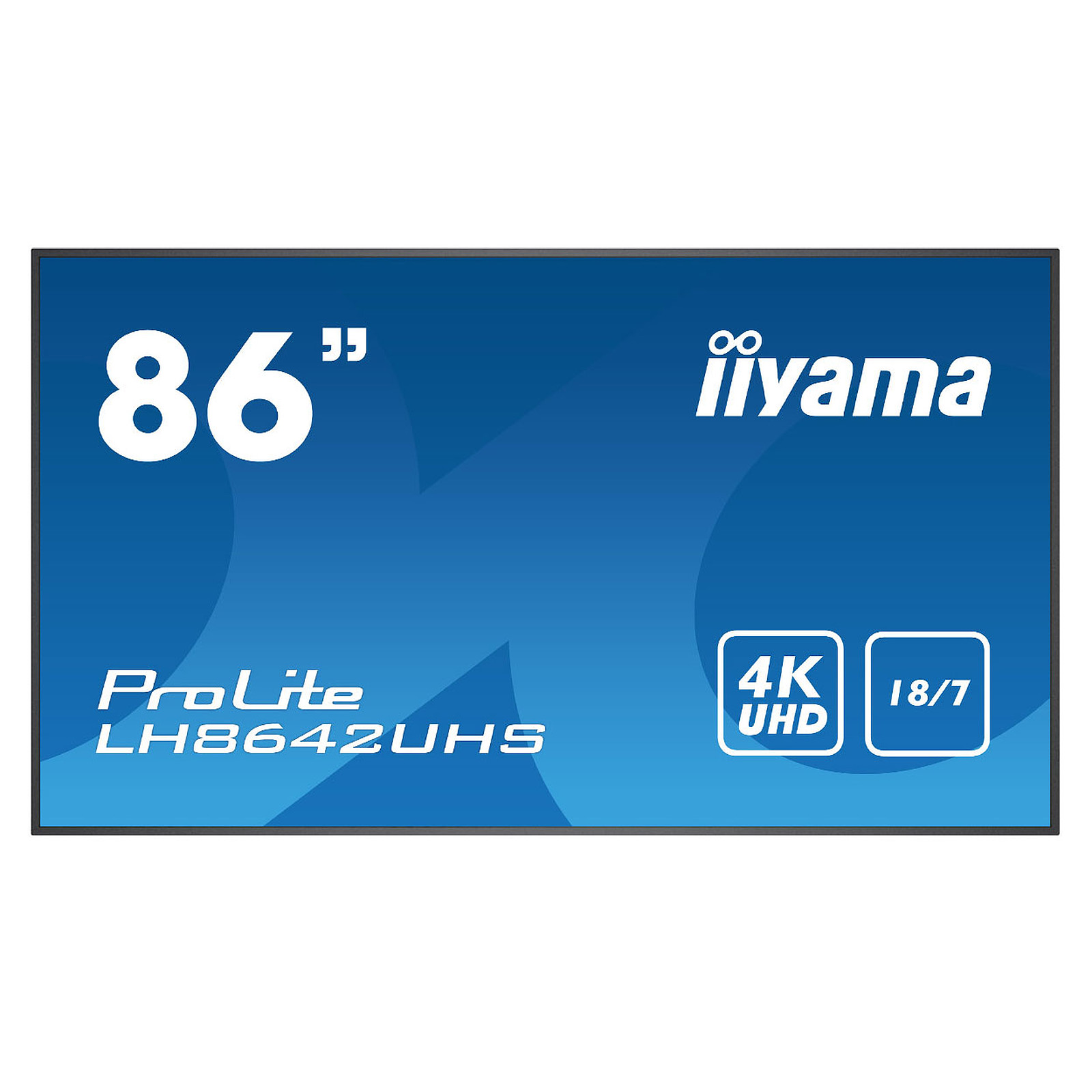 iiyama 85.6" LED - ProLite LH8642UHS-B3 - Ecran dynamique iiyama