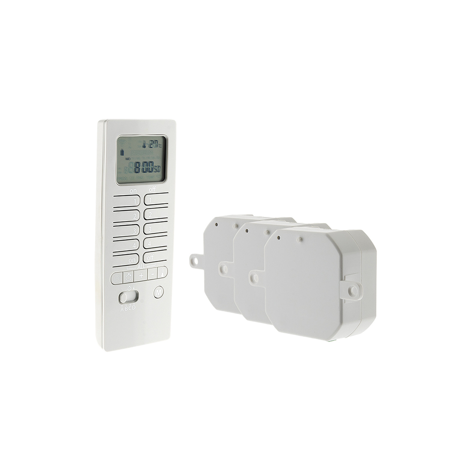 Otio Pack chauffage connecte avec telecommande thermostat et modules de chauffage - Thermostat connecte Otio