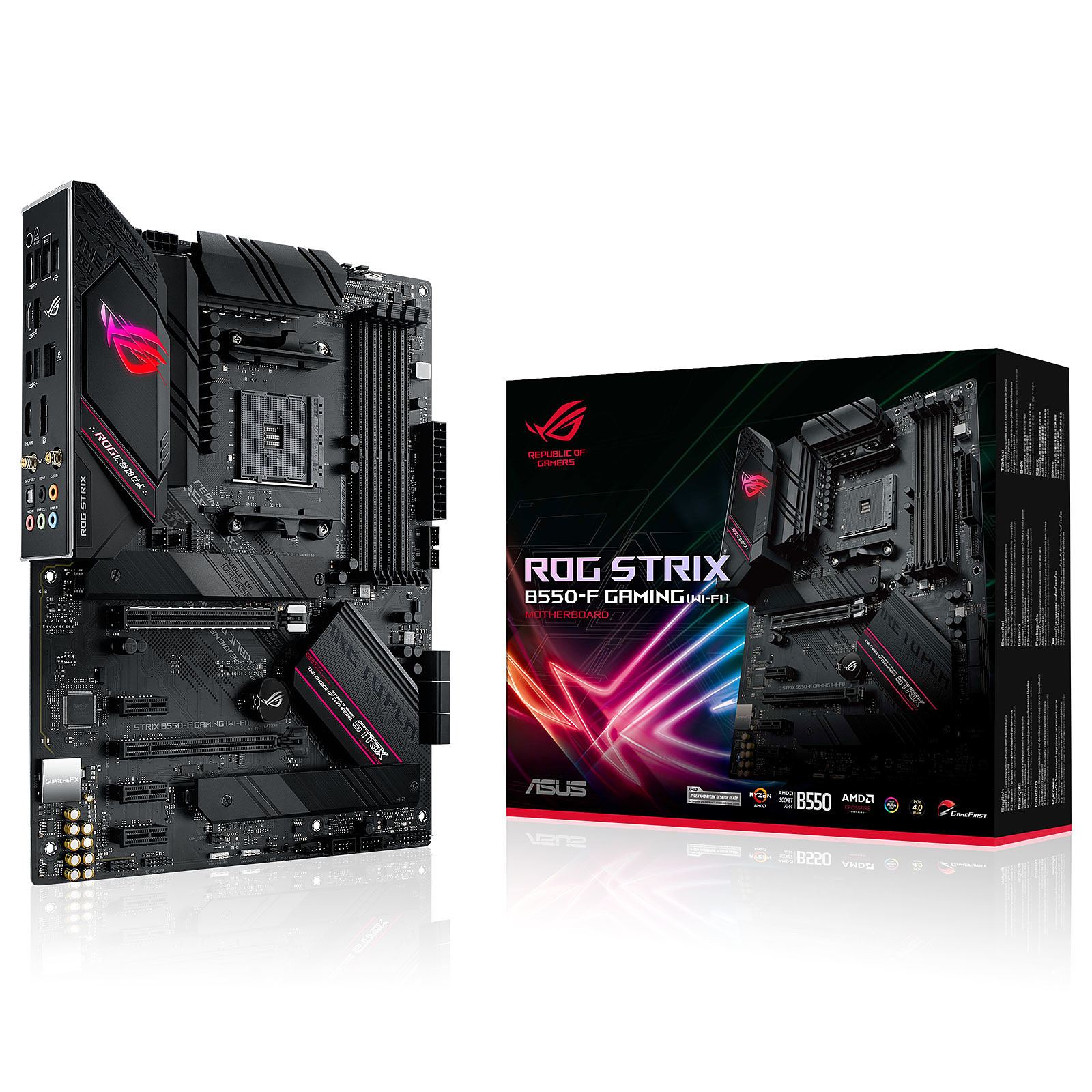 ASUS ROG STRIX B550-F GAMING (WI-FI) · Occasion - Carte mère ASUS - Occasion