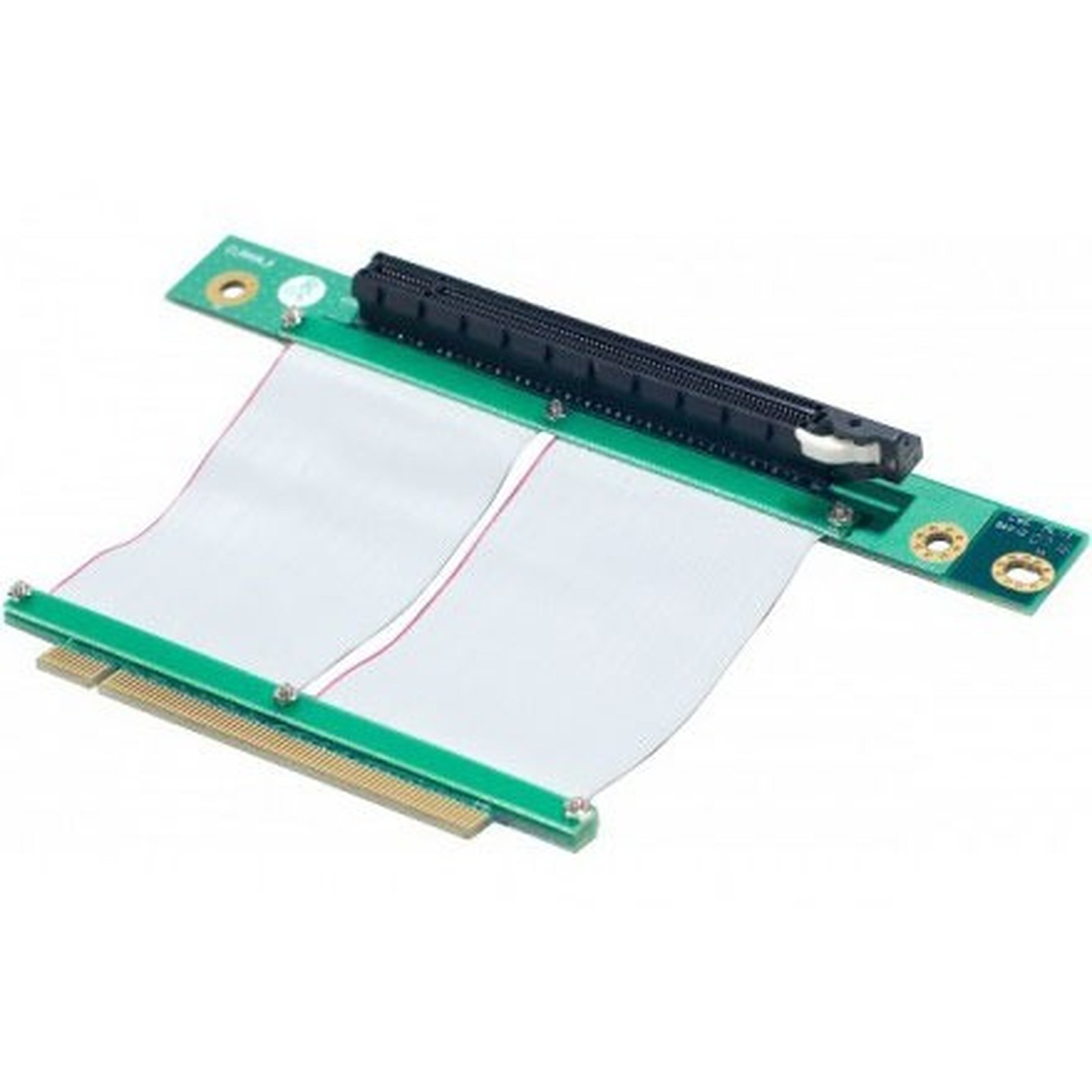 Adaptateur horizontal (riser) PCI-Express 16x - Nappe 60 mm - Alimentation Generique