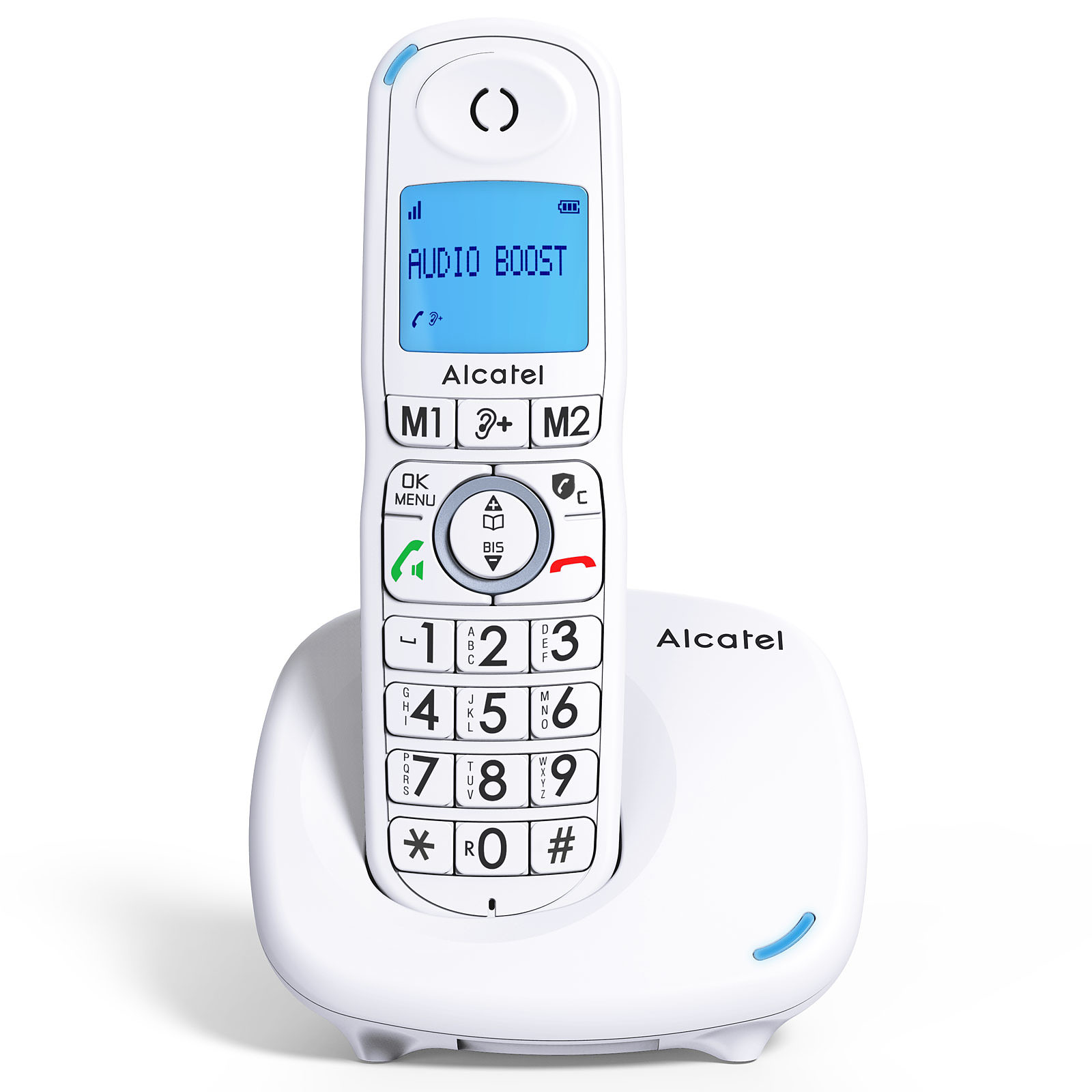 Alcatel XL585 Blanc - Telephone sans fil Alcatel