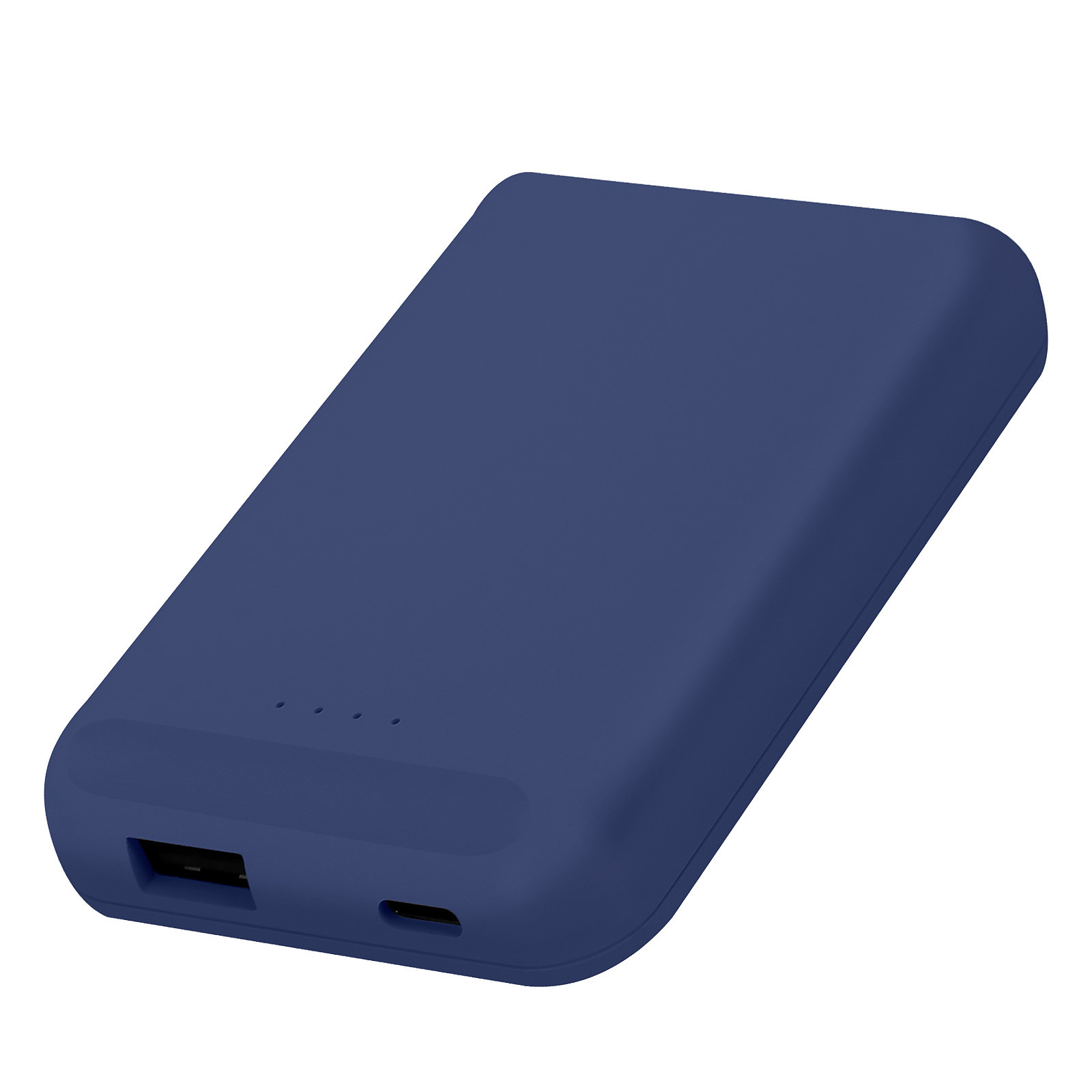 Avizar Powerbank Sans Fil MagSafe 5000 mAh Technologie Qi Ports USB / USB-C Bleu fonce - Batterie externe Avizar