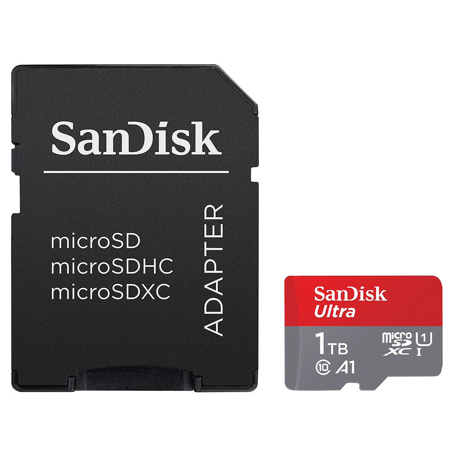 SanDisk Ultra microSD UHS-I U1 1 To + Adaptateur SD - Carte memoire Sandisk
