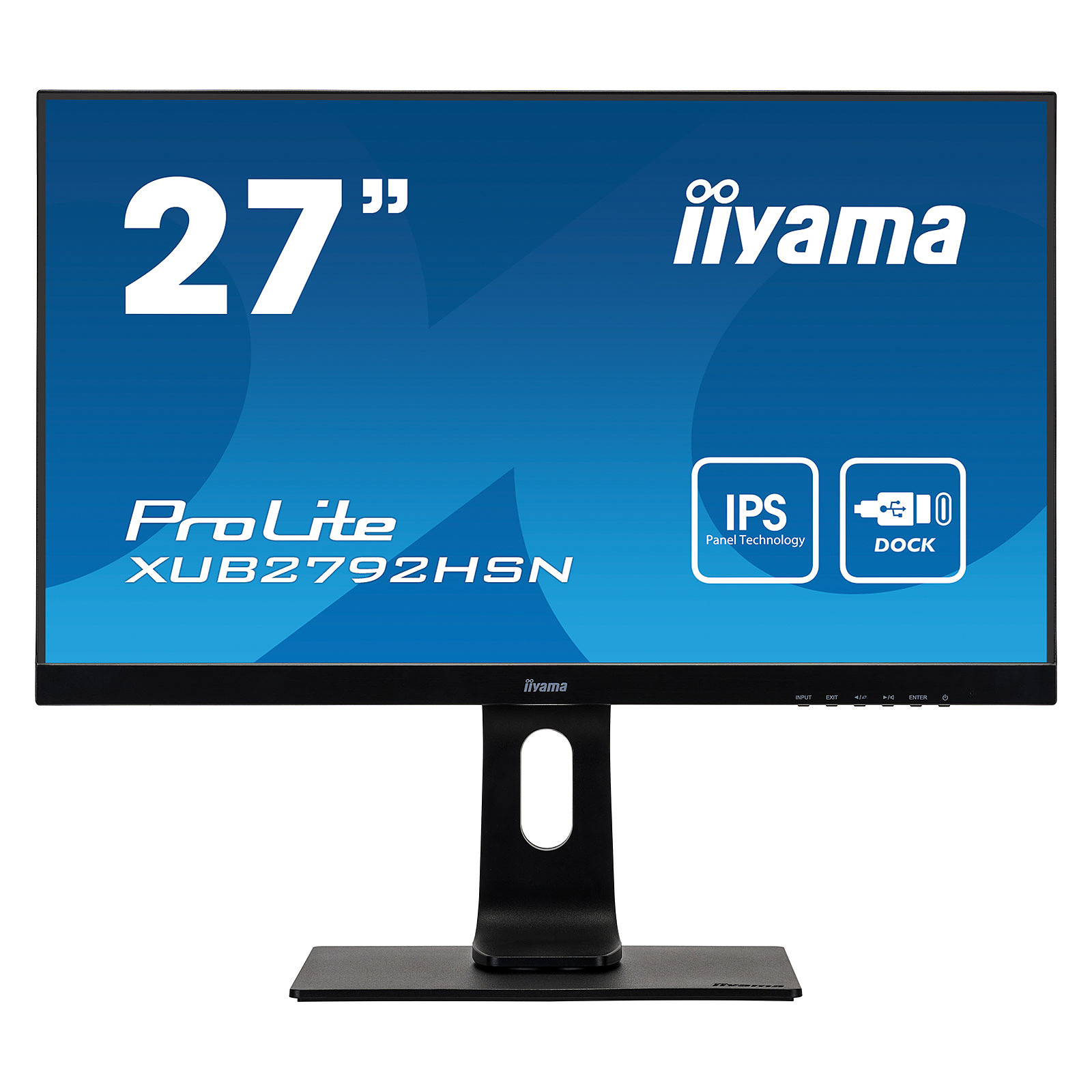 iiyama 27" LED - ProLite XUB2792HSN-B1 - Ecran PC iiyama