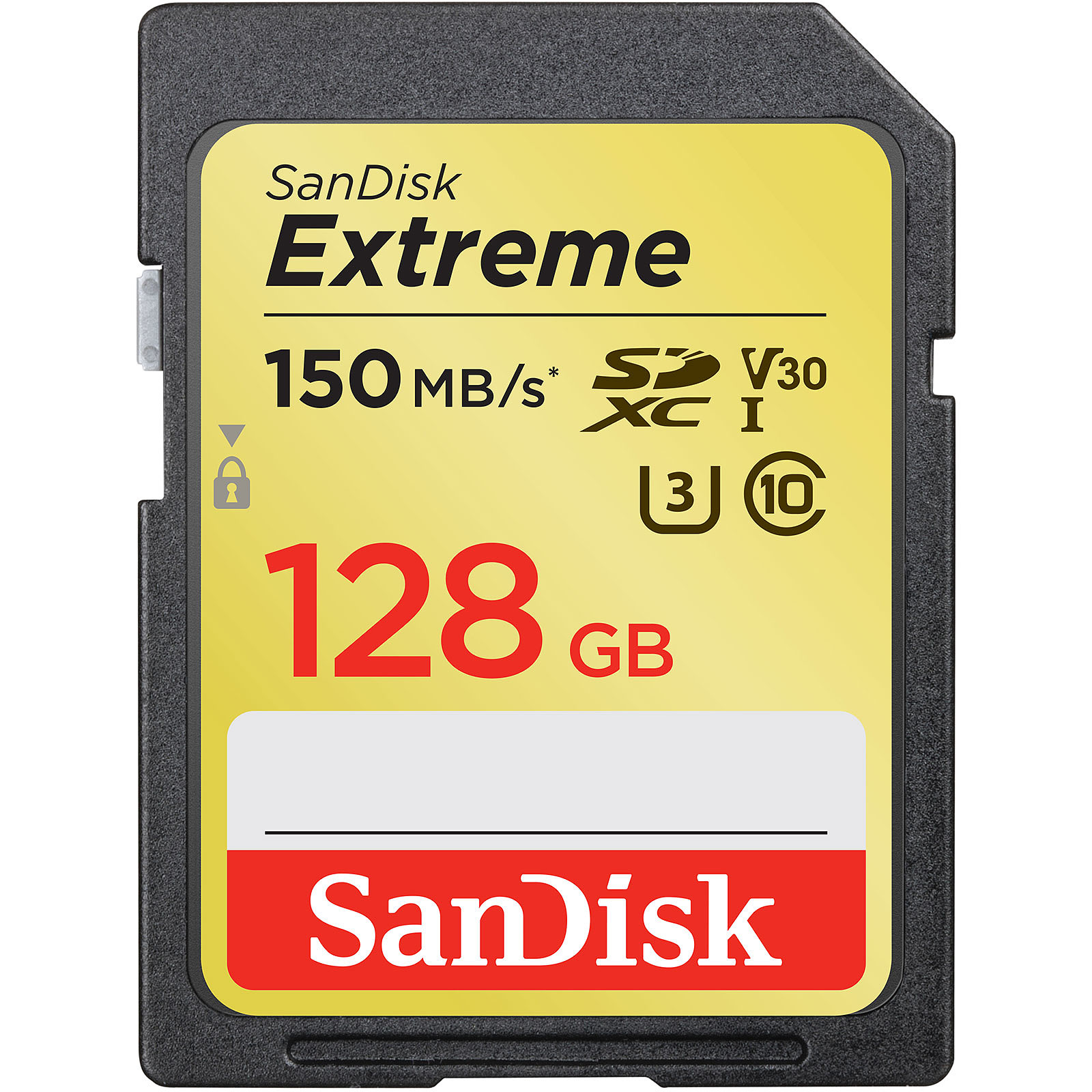 SanDisk Carte memoire SDXC Extreme UHS-I U3 128 Go - Carte memoire Sandisk