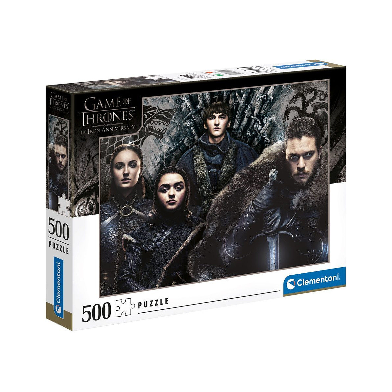 Game of Thrones - Puzzle House Stark (500 pièces) - Puzzle Clementoni